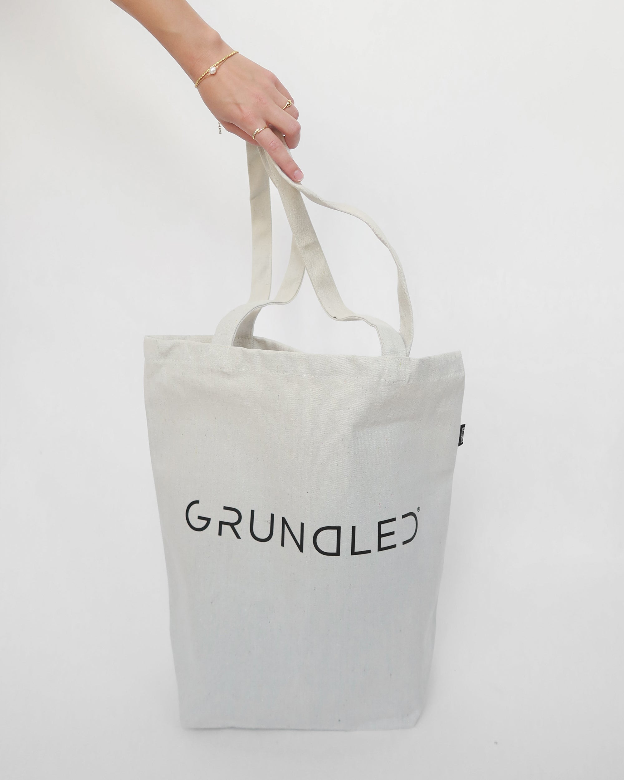 Recycled GRUNDLED® mulepose med lang hank