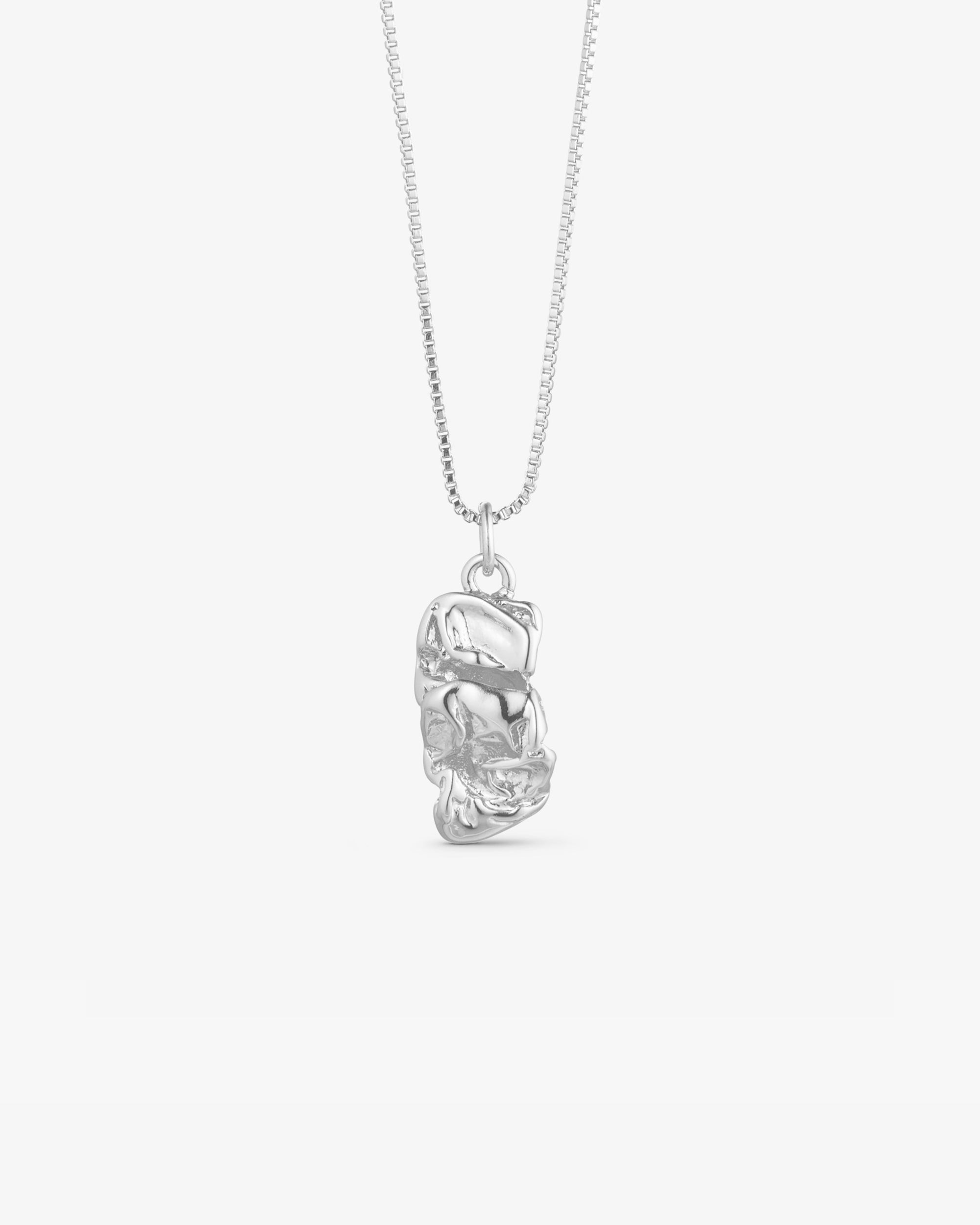 Noelle Necklace - Silver Plated