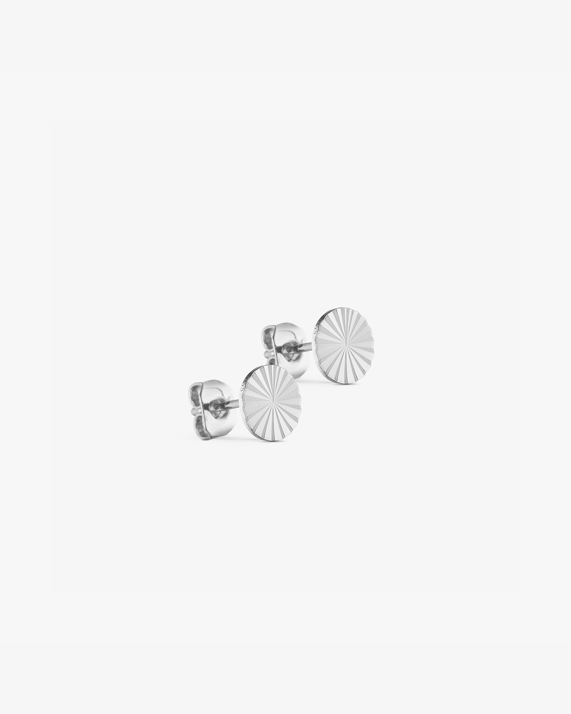Scarlett Stud Earrings - Silver Plated