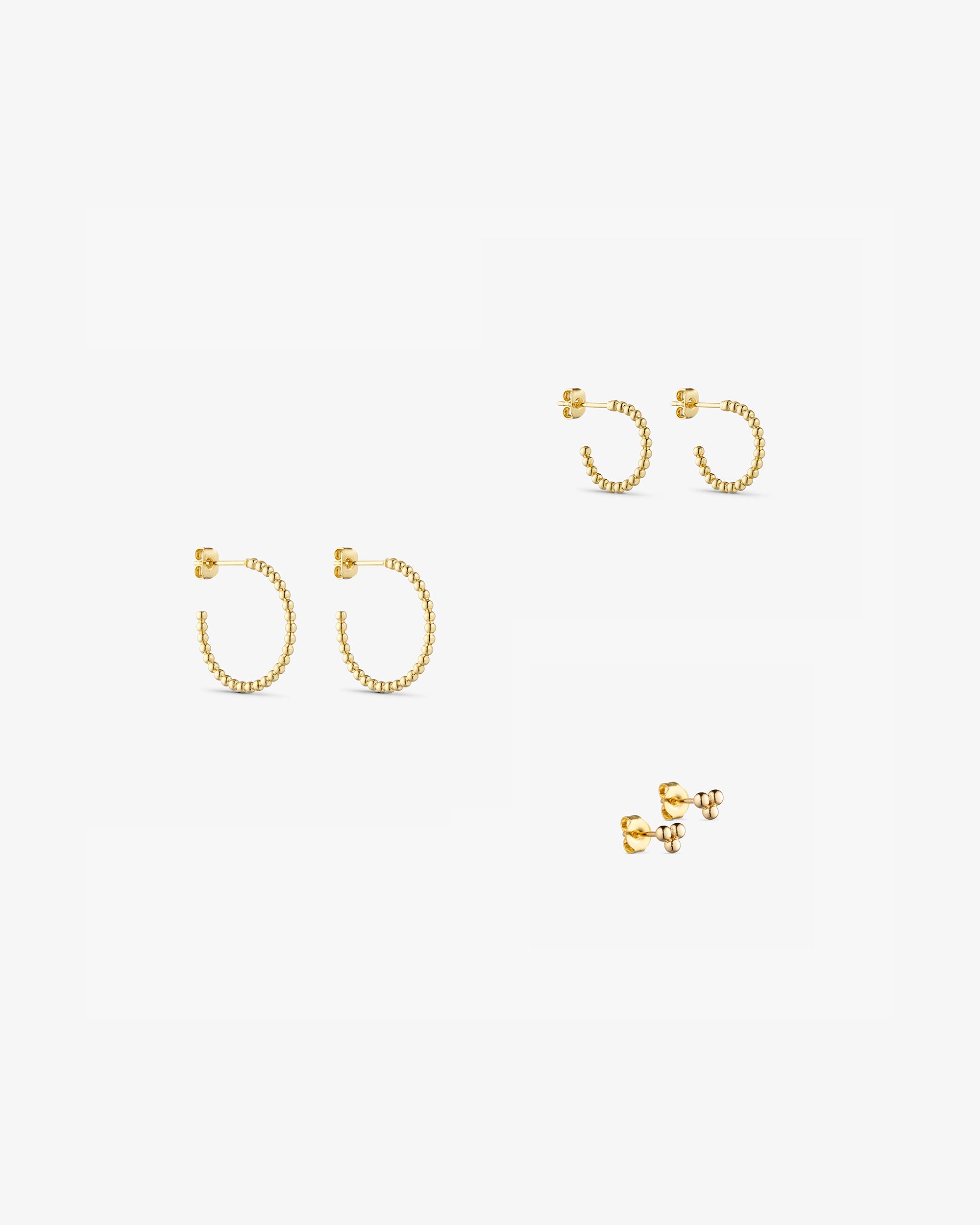 <tc>Smyckesset - Scarlett Halsband / Scarlett <!-- x-tinymce/html -->Örhängen / Scarlett Ring - 18 karat guldpläterad</tc>