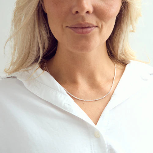 Marie Halskæde - Sølvbelagt