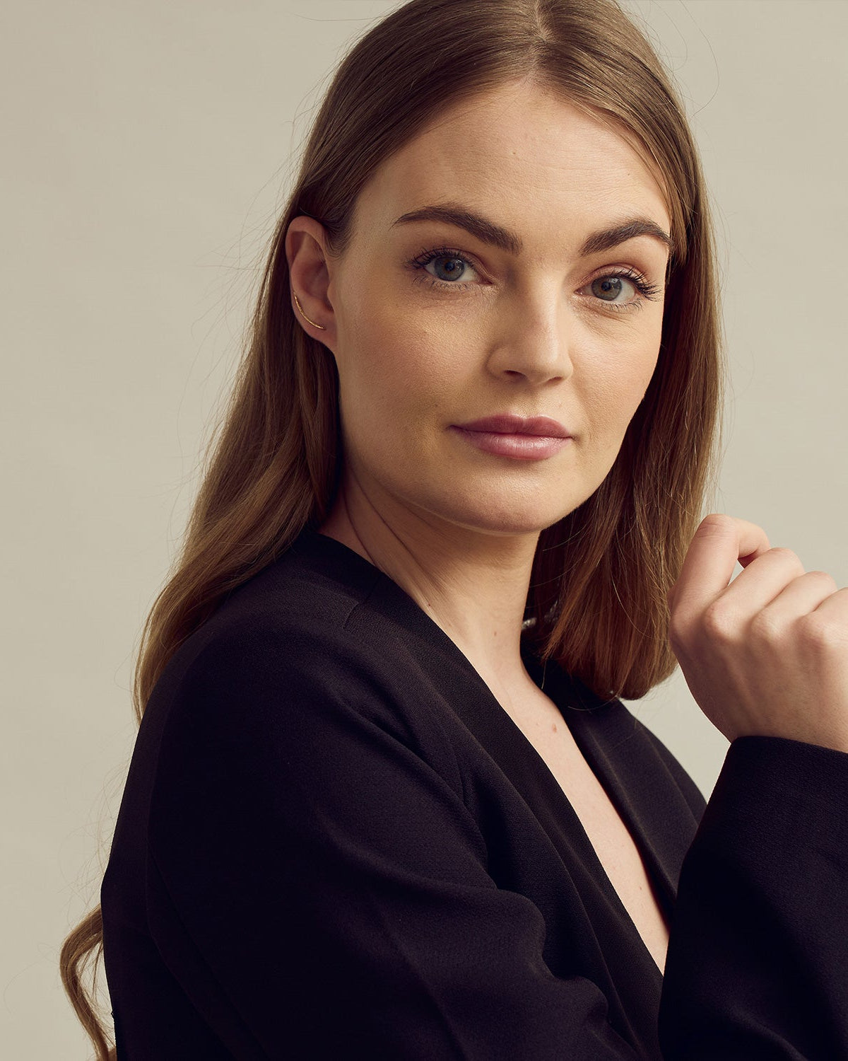 Julie Climber Øreringe - 18 karat forgyldt