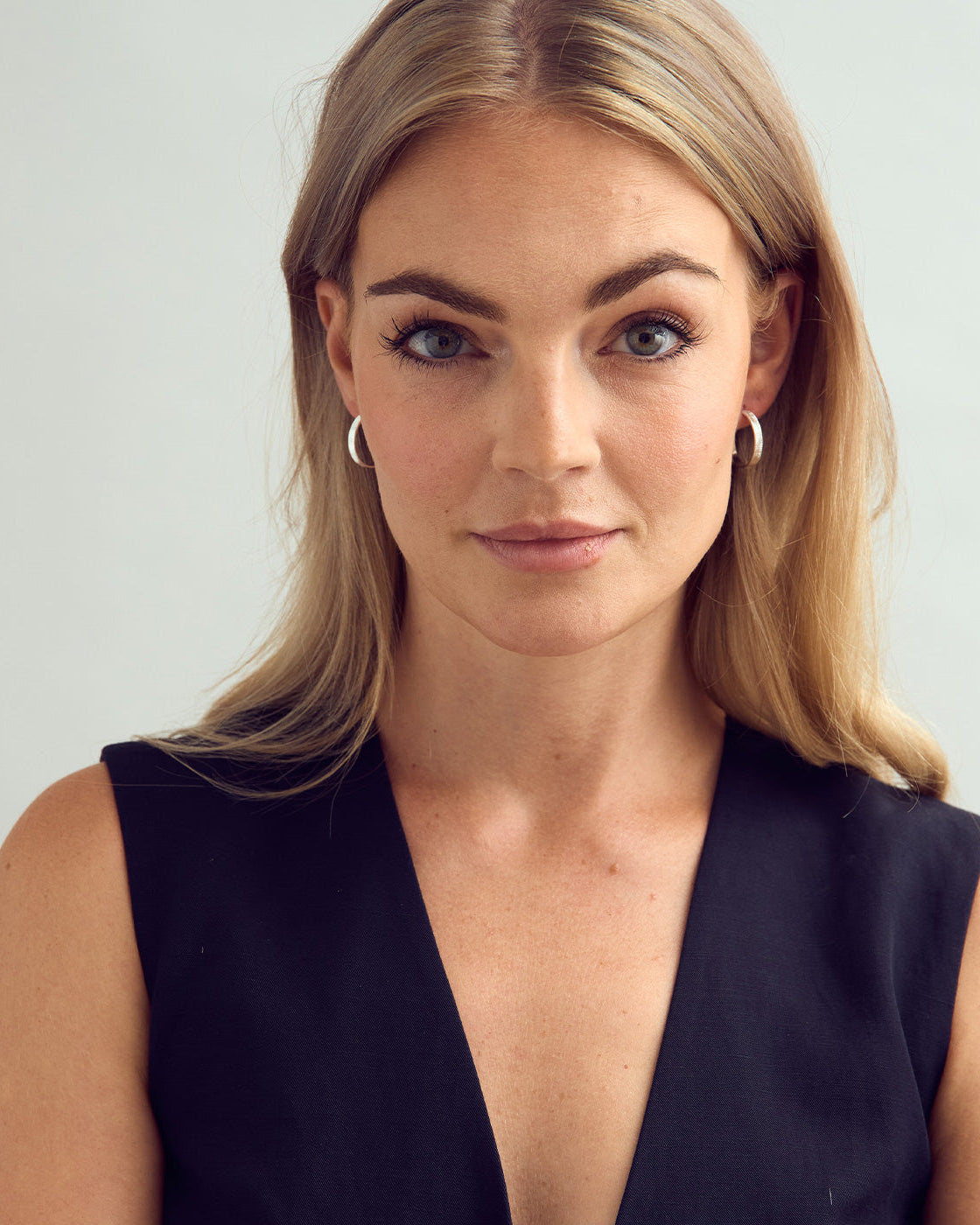 Josefine Hoop Øreringe - Sølvbelagt