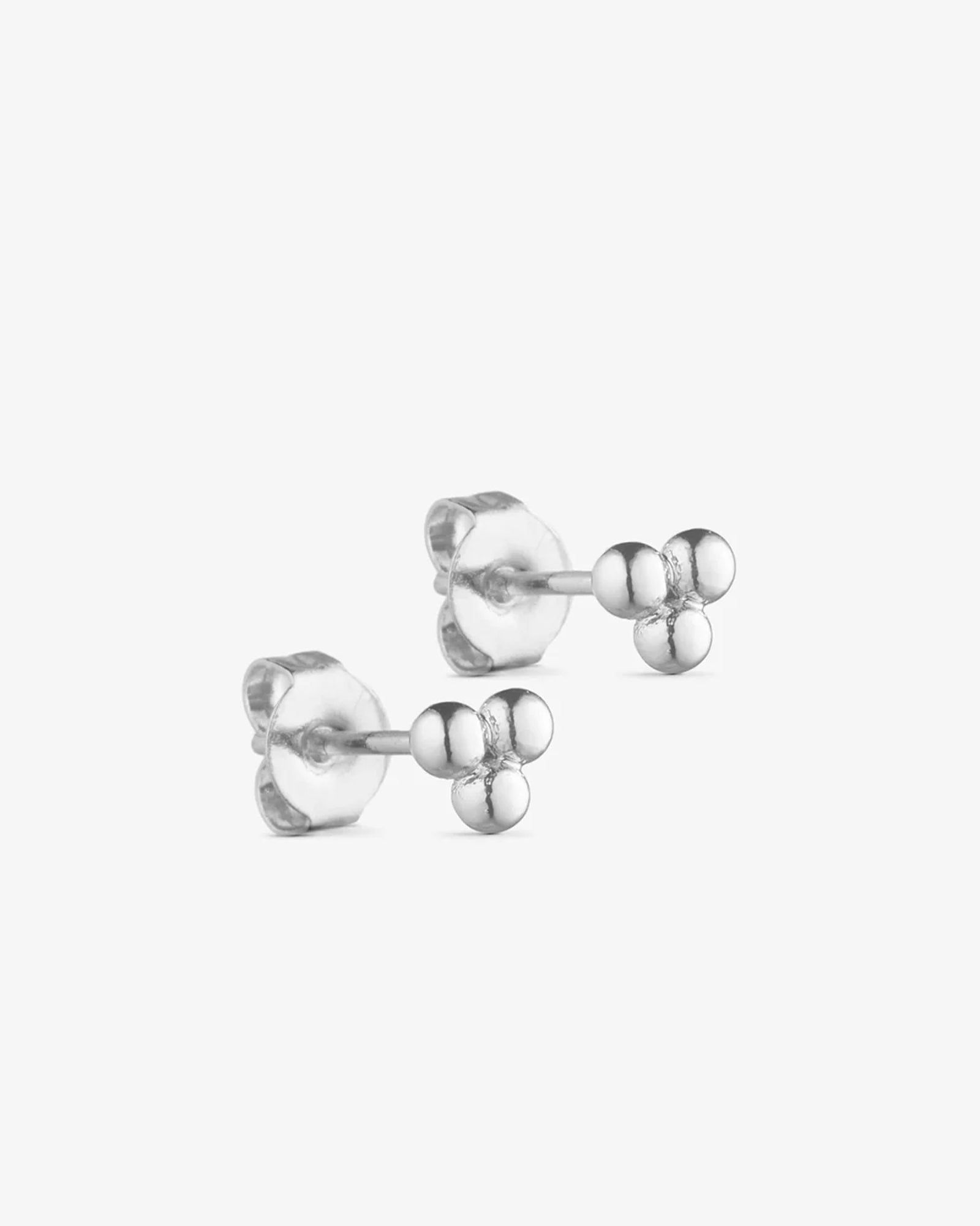 London Studs - Silverpläterade