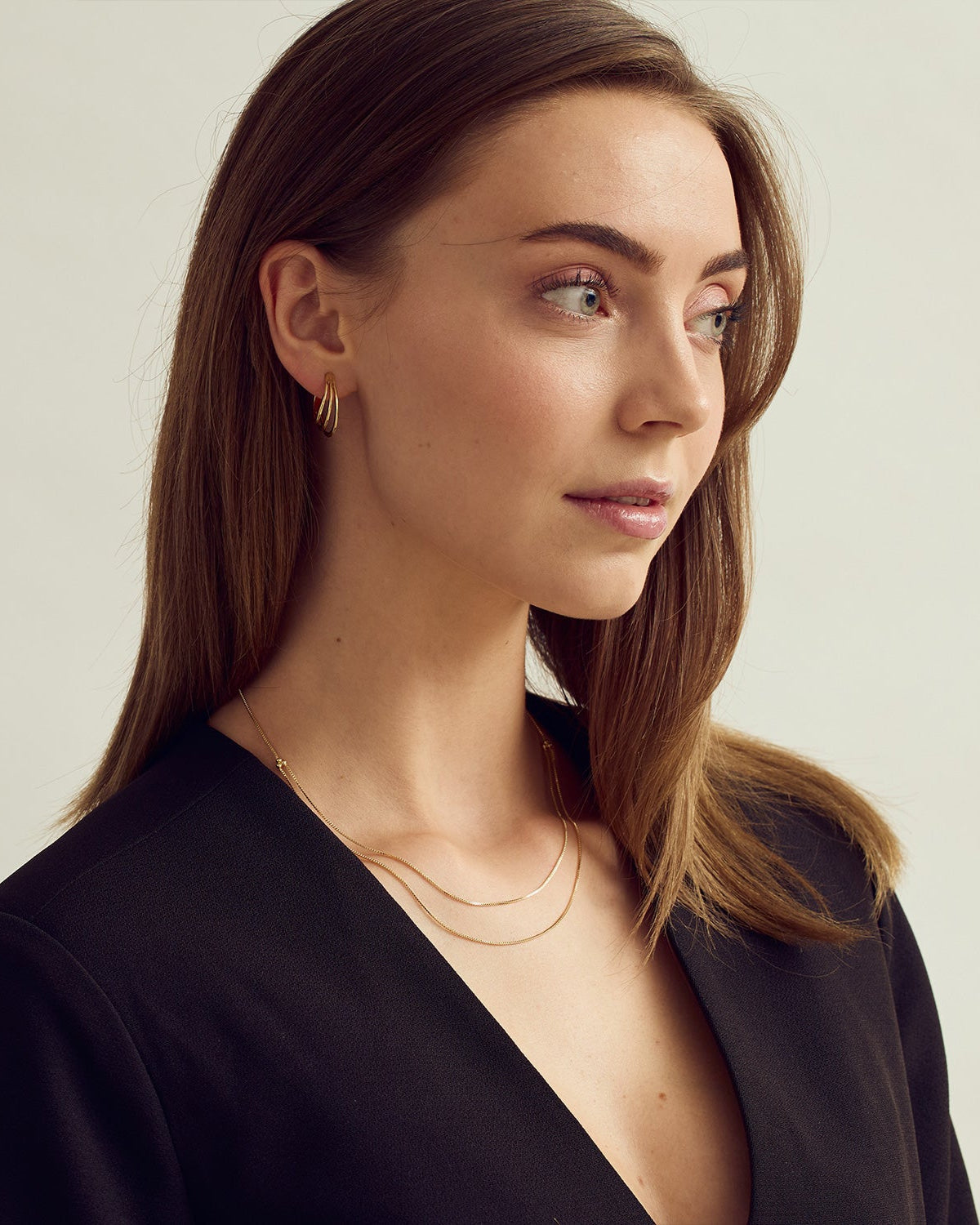 London Necklace - 18 carat gold plated