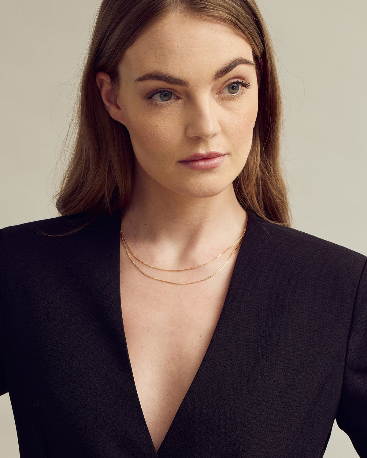 London Necklace - 18 carat gold plated