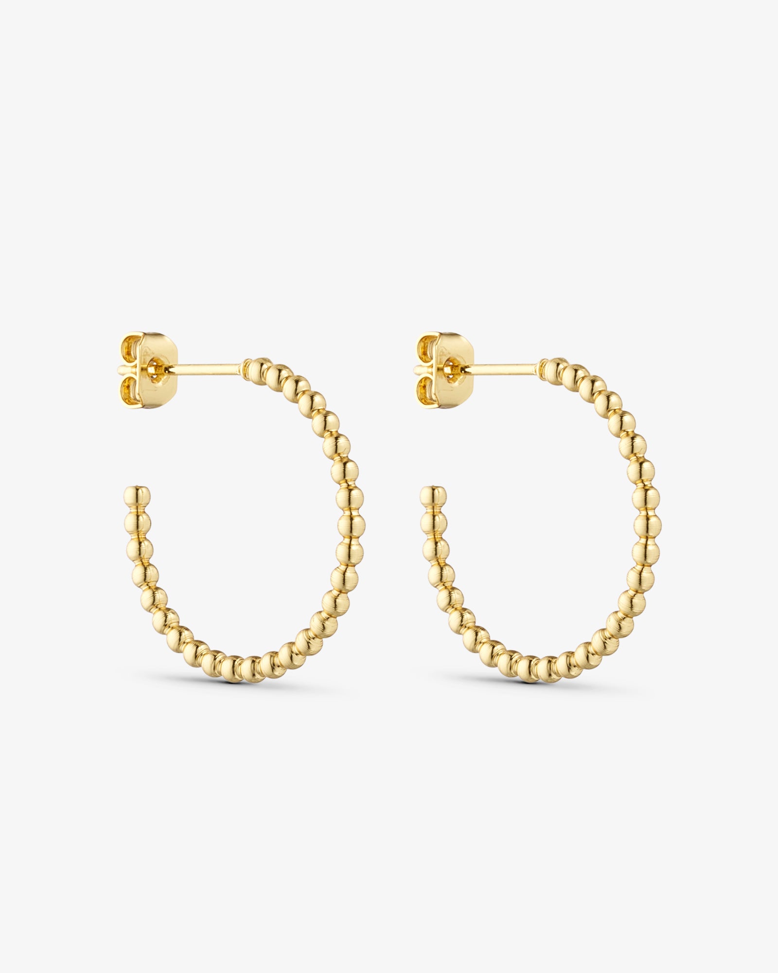 London Earrings MEDIUM - 18 carat gold plated