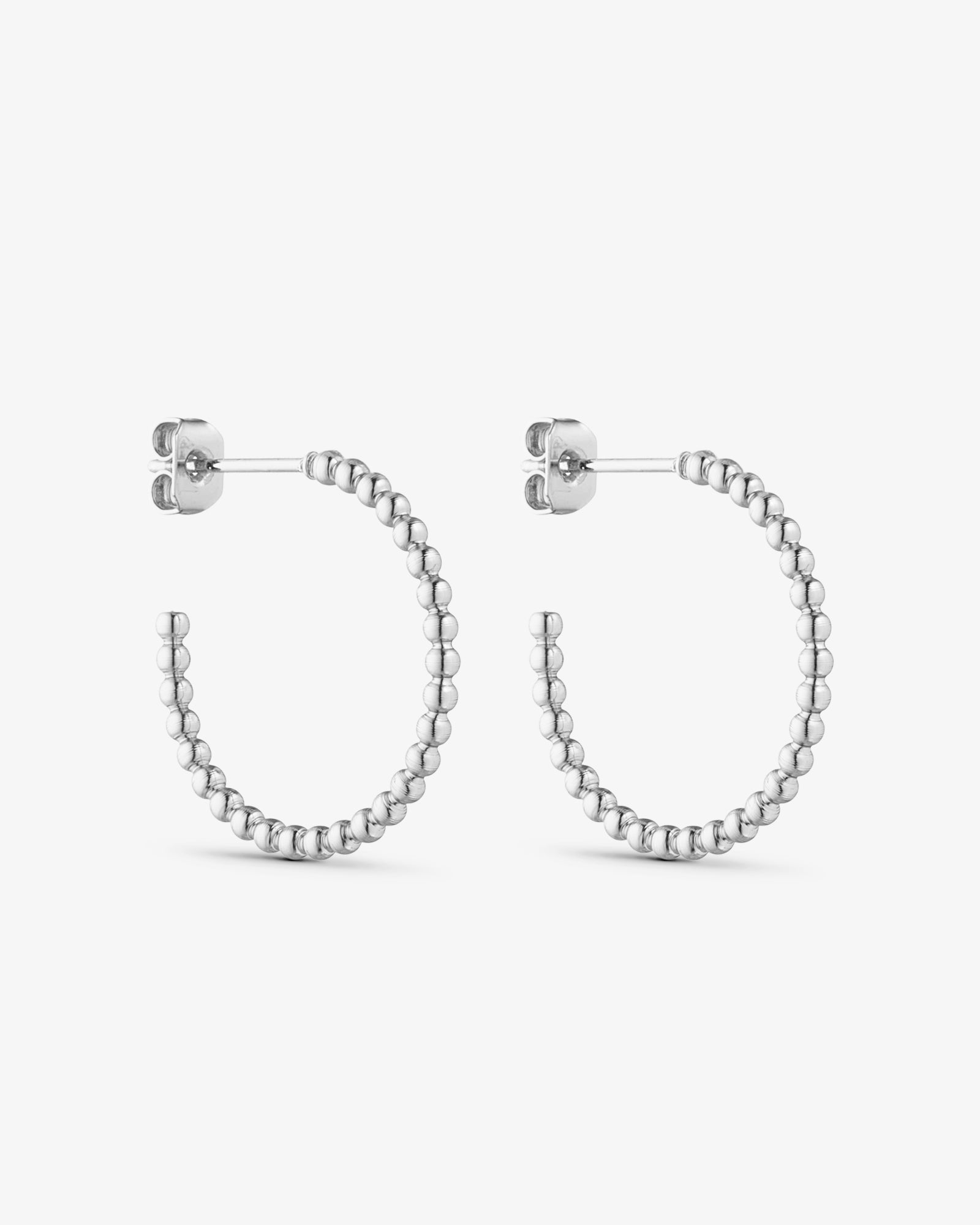 London Earrings MEDIUM - Silver Plated