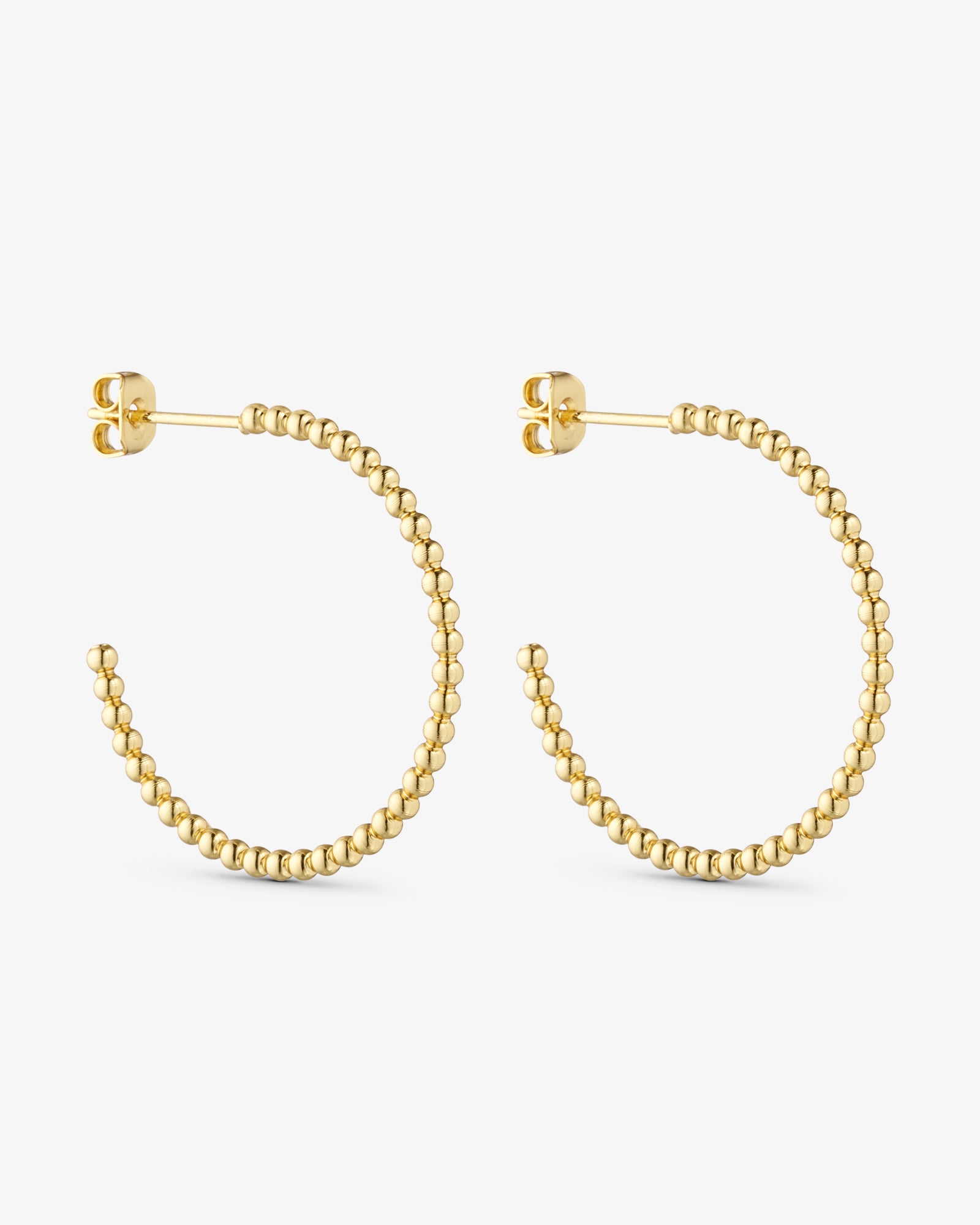 London Earrings LARGE - 18 carat gold plated