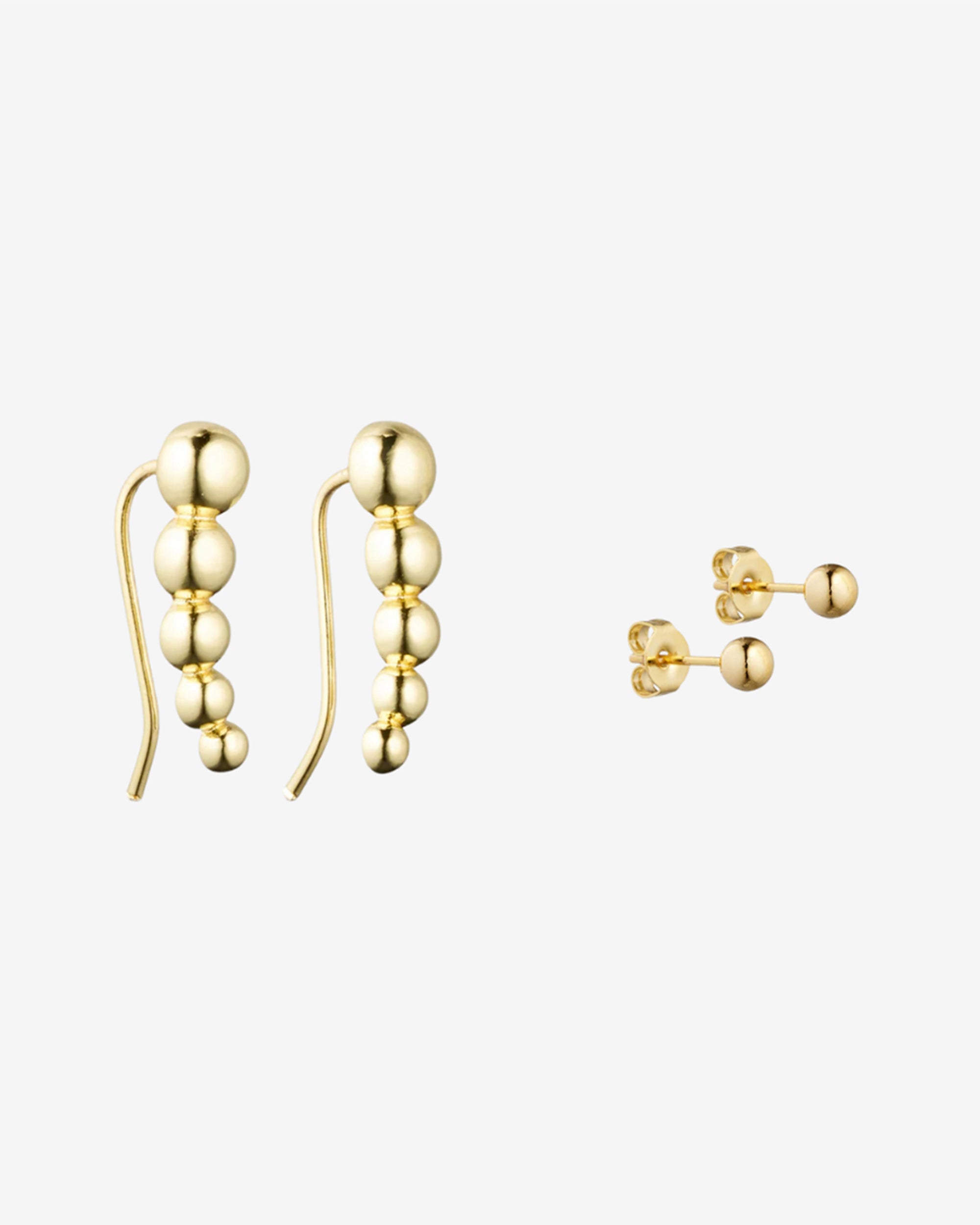 <tc>Smyckesset - Scarlett Halsband / Scarlett <!-- x-tinymce/html -->Örhängen / Scarlett Ring - 18 karat guldpläterad</tc>