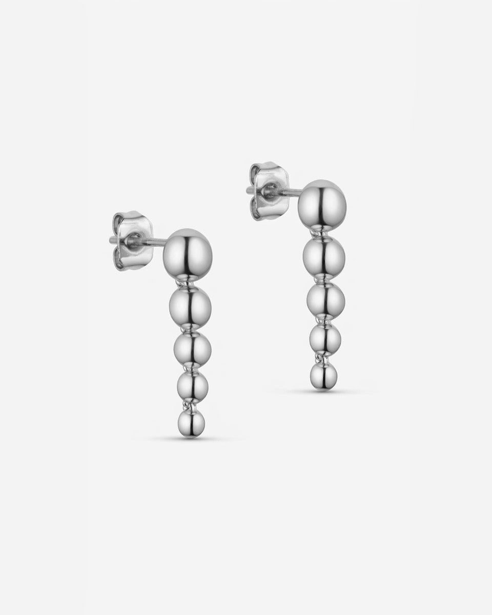 London Drop Øreringe - Sølvbelagt