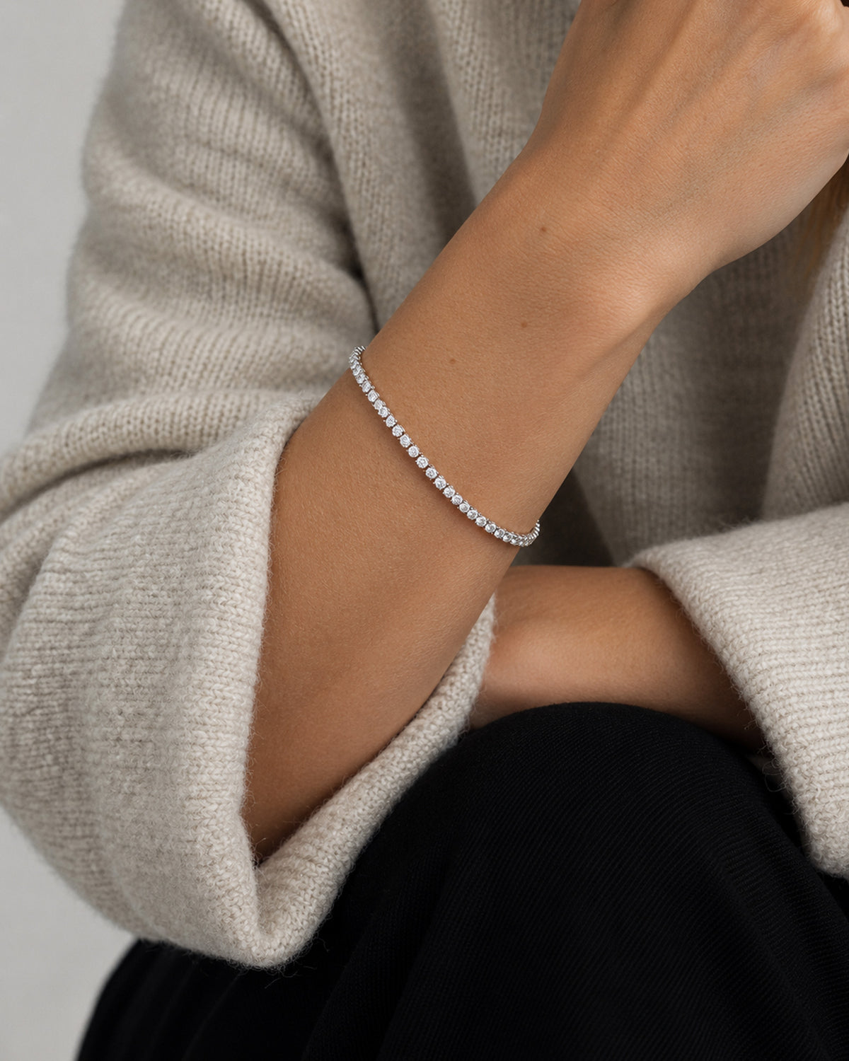 Mille Zirkonia Armbånd