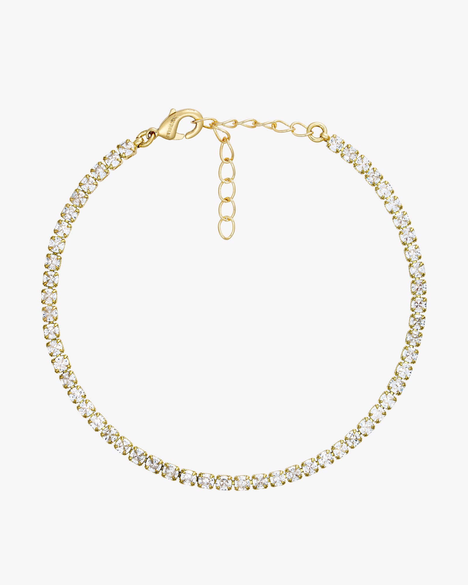 Mille Armbånd - Zirkonia - 18 karat forgyldt