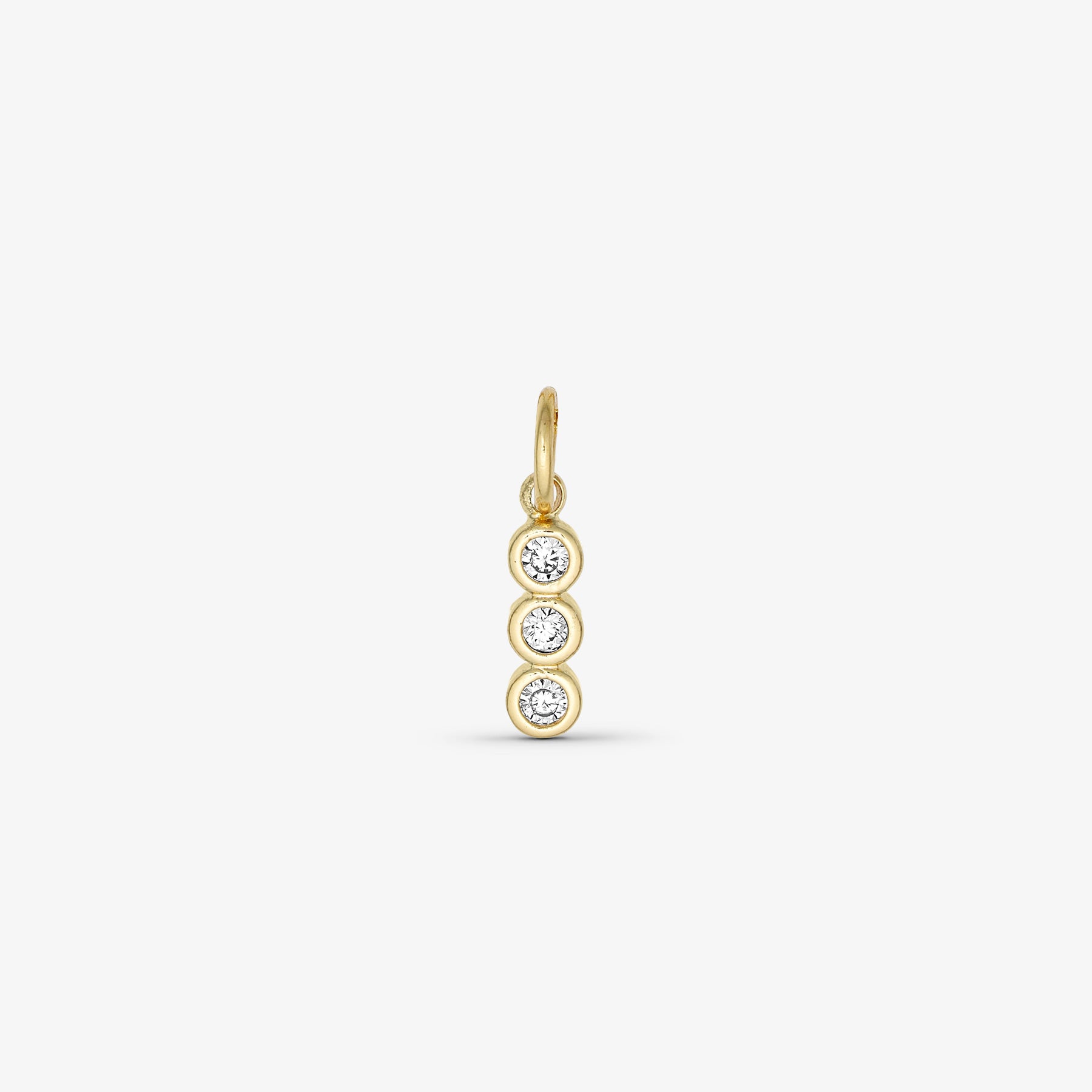 Agnes Pendant - Zirconia - 18 carat gold-plated