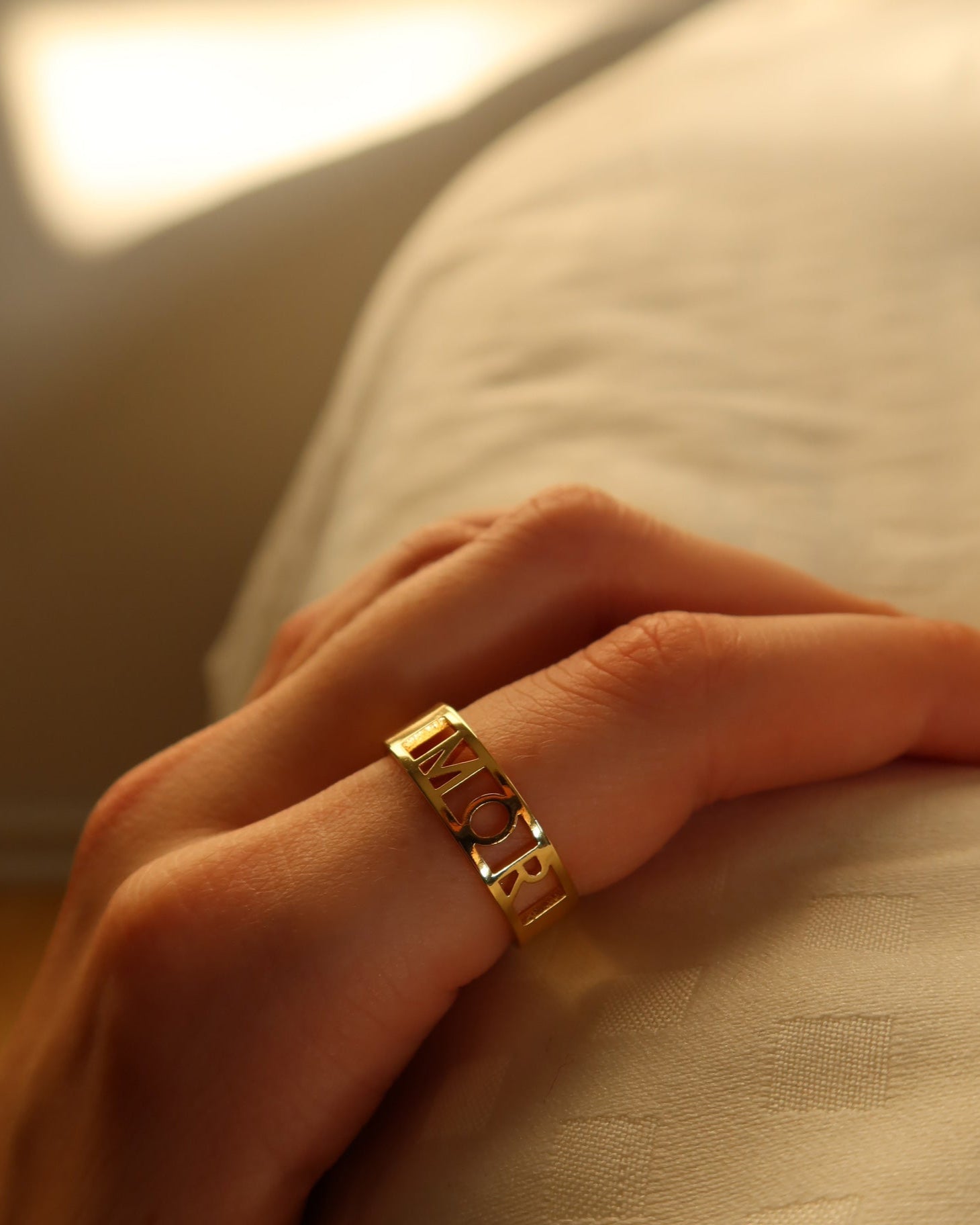 MOR Ring - 18 karat forgyldt