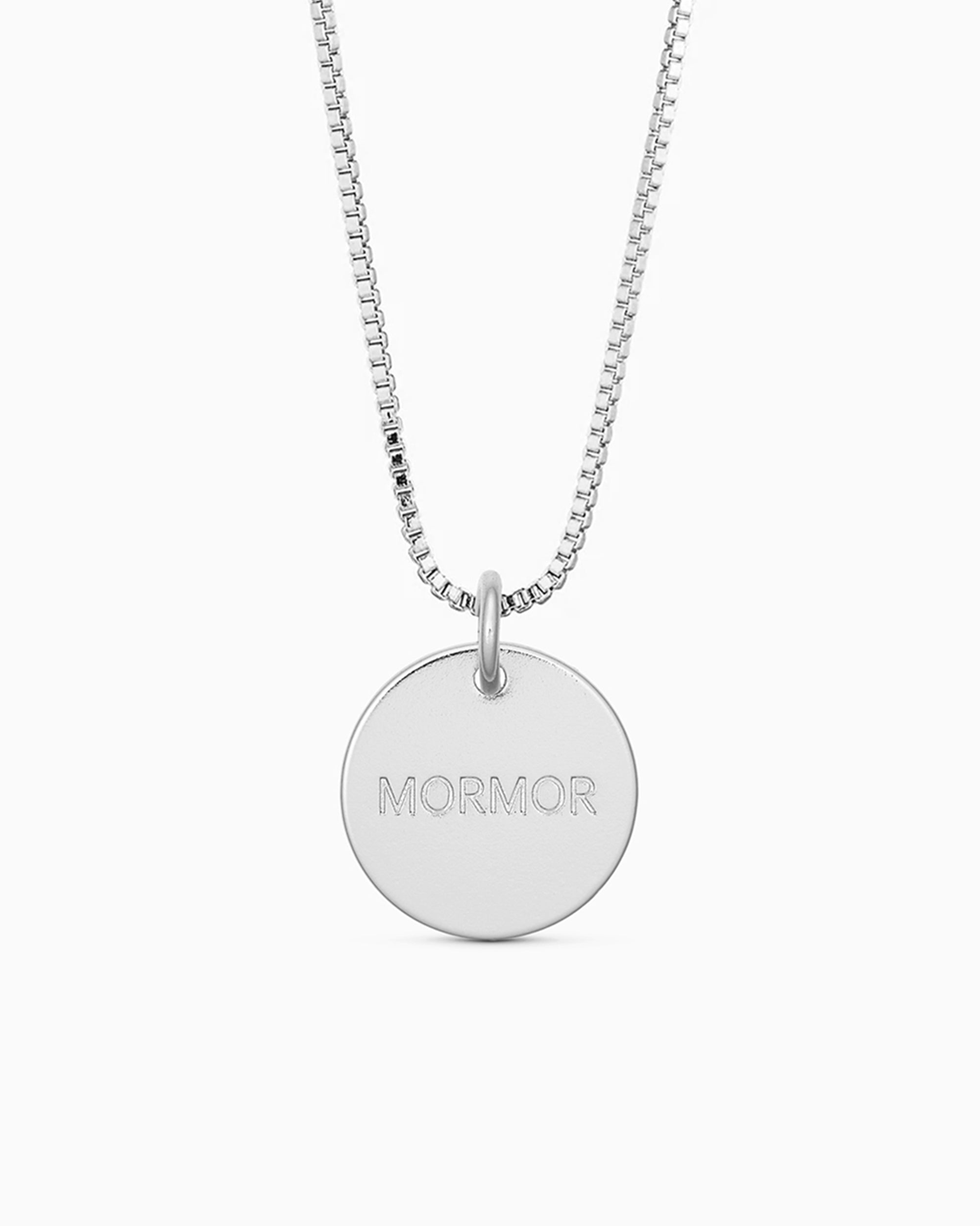 MORMOR Halskæde - Sølvbelagt