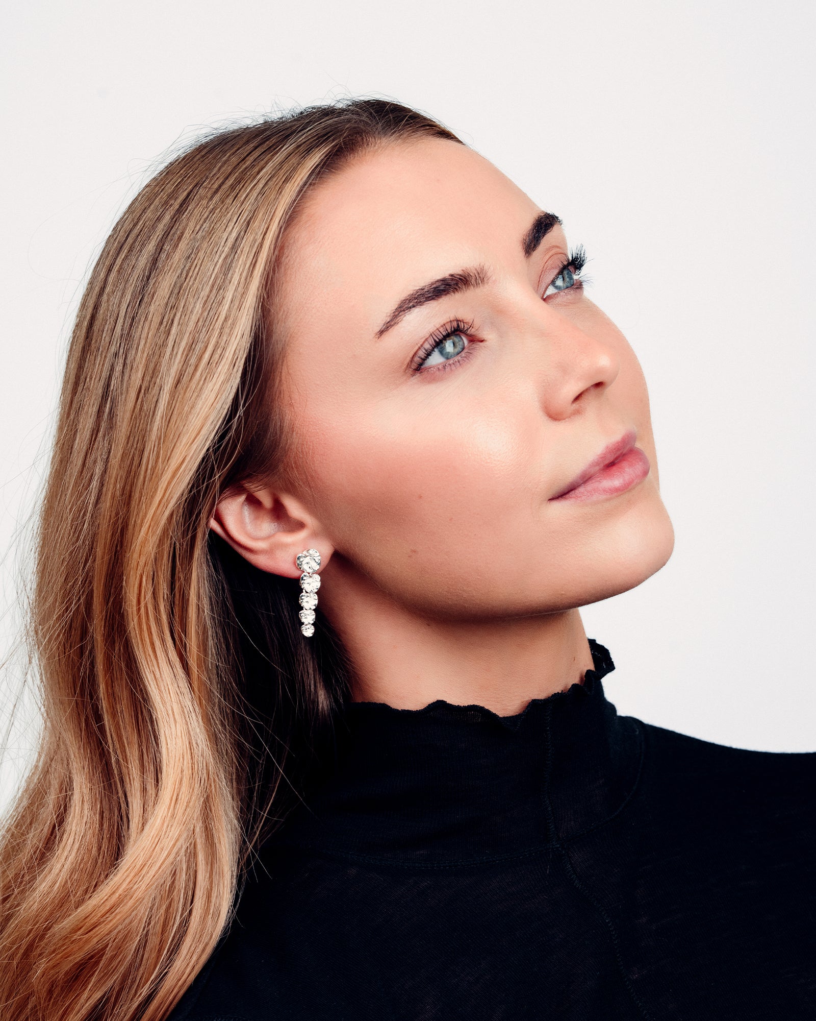 Noelle Drop Øreringe - Sølvbelagt