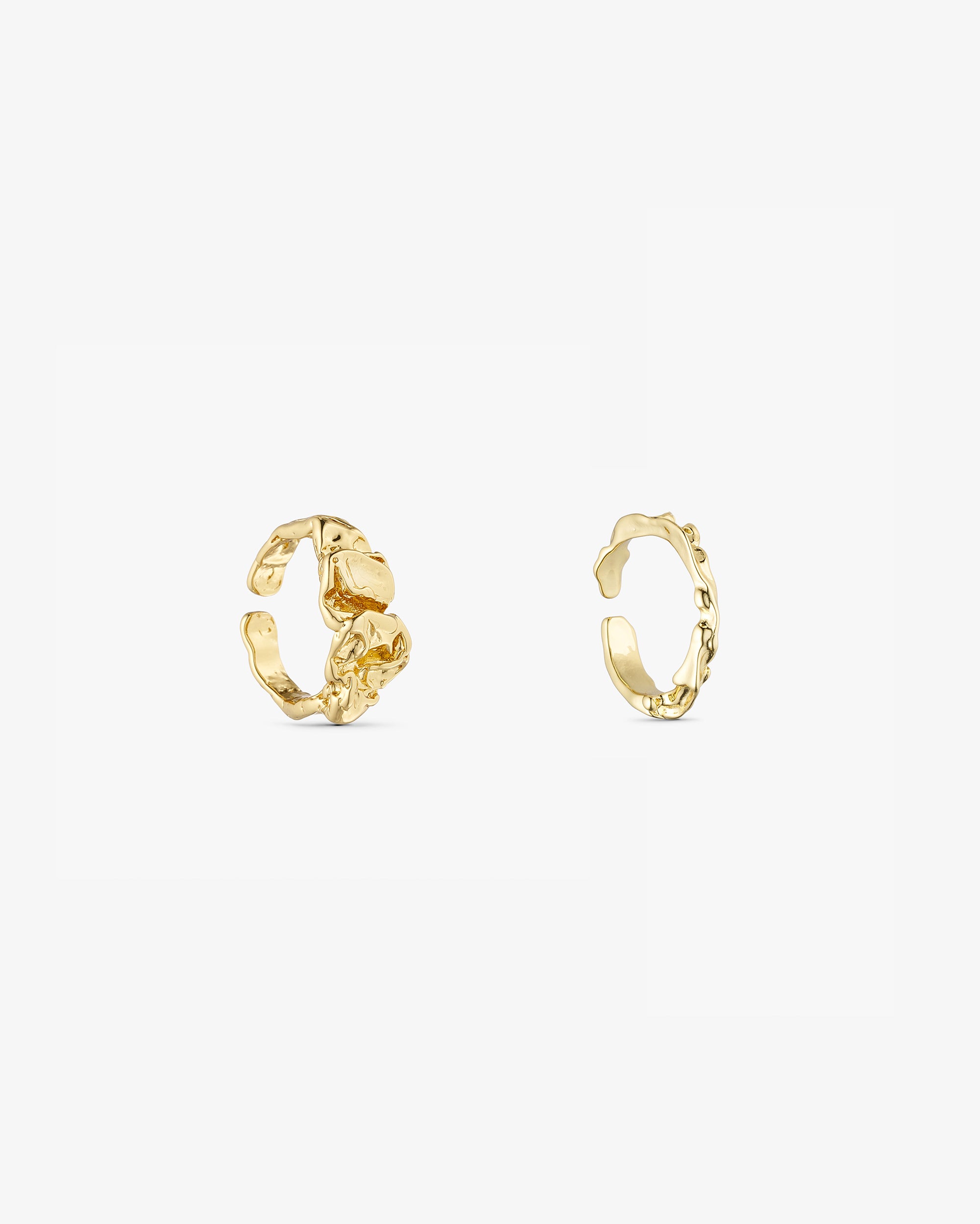 Smyckesset - Noelle Halsband / Noelle LILLE Örhängen / Noelle Ring - 18 karat guldpläterad