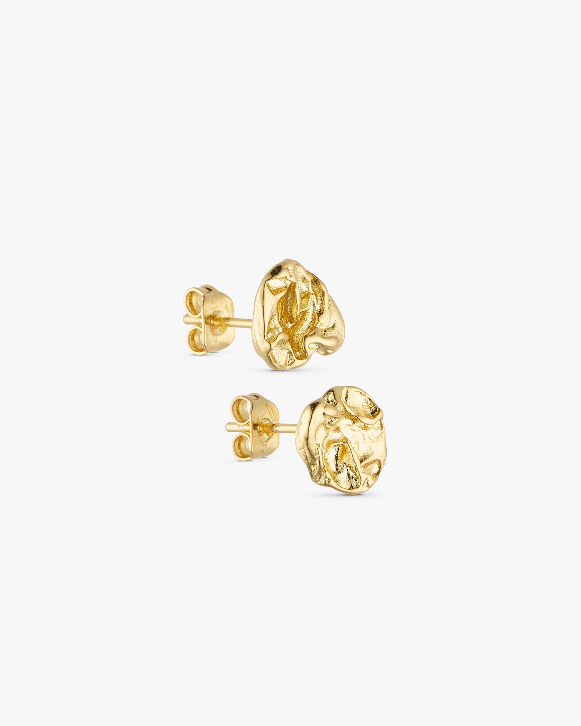 Noelle Stud Earrings - 18 carat gold plated