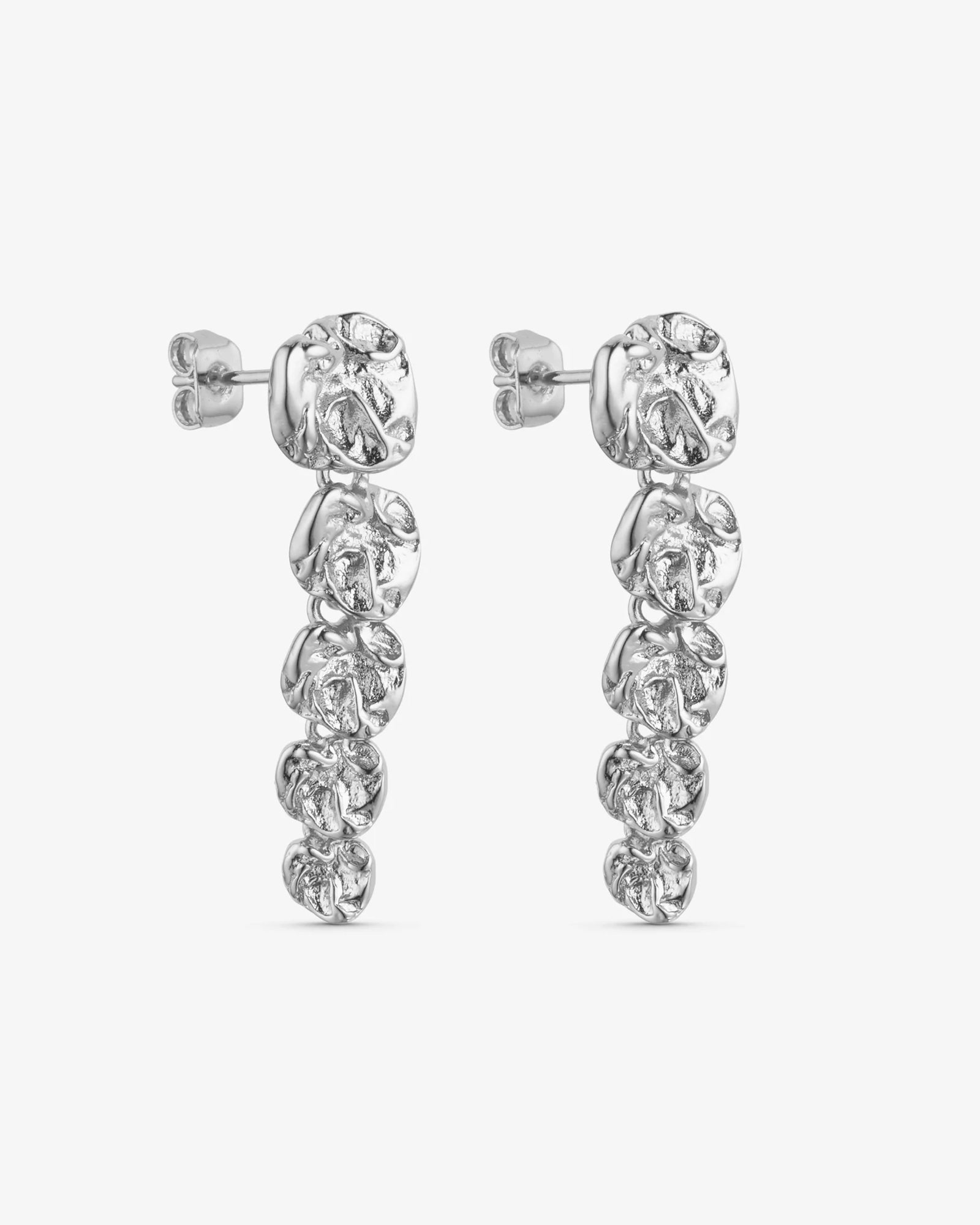 Noelle Drop Øreringe - Sølvbelagt