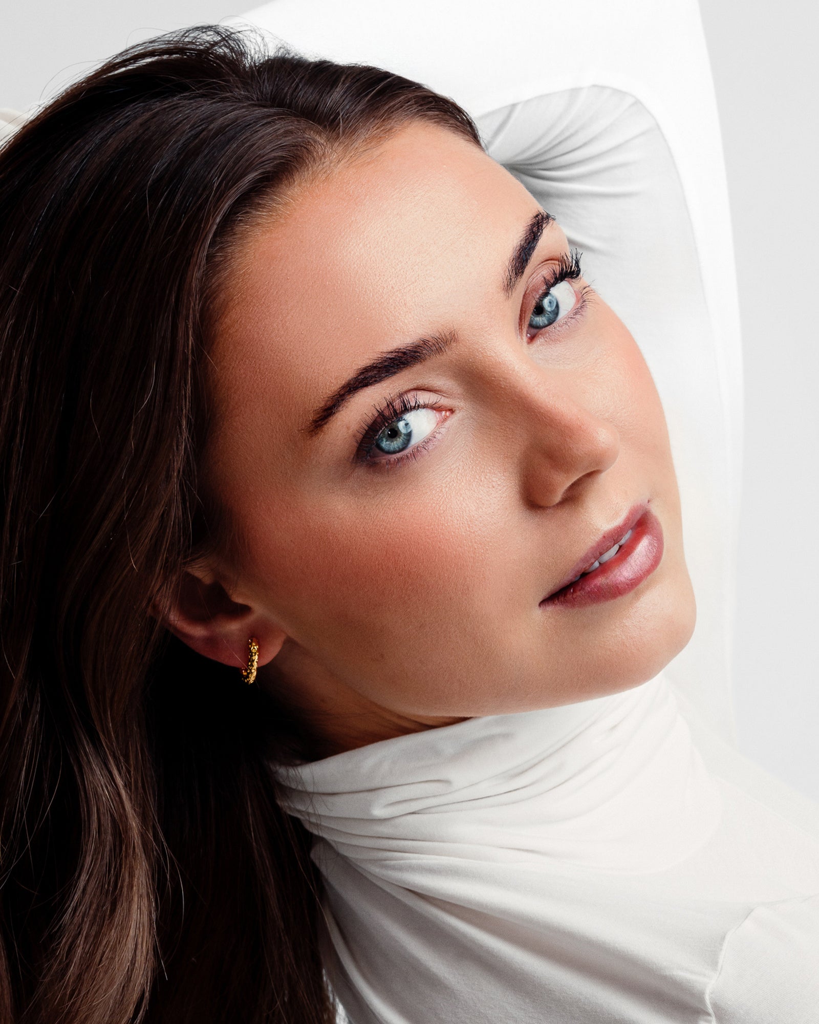 Nova Øreringe Lille - 18 karat forgyldt