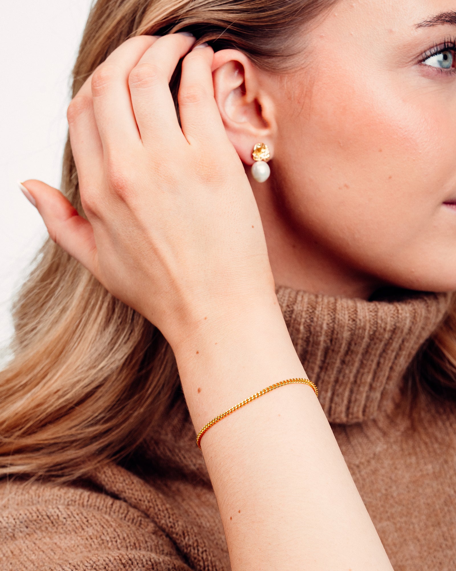 Olyra Panser Armbånd - 18 karat Forgyldt