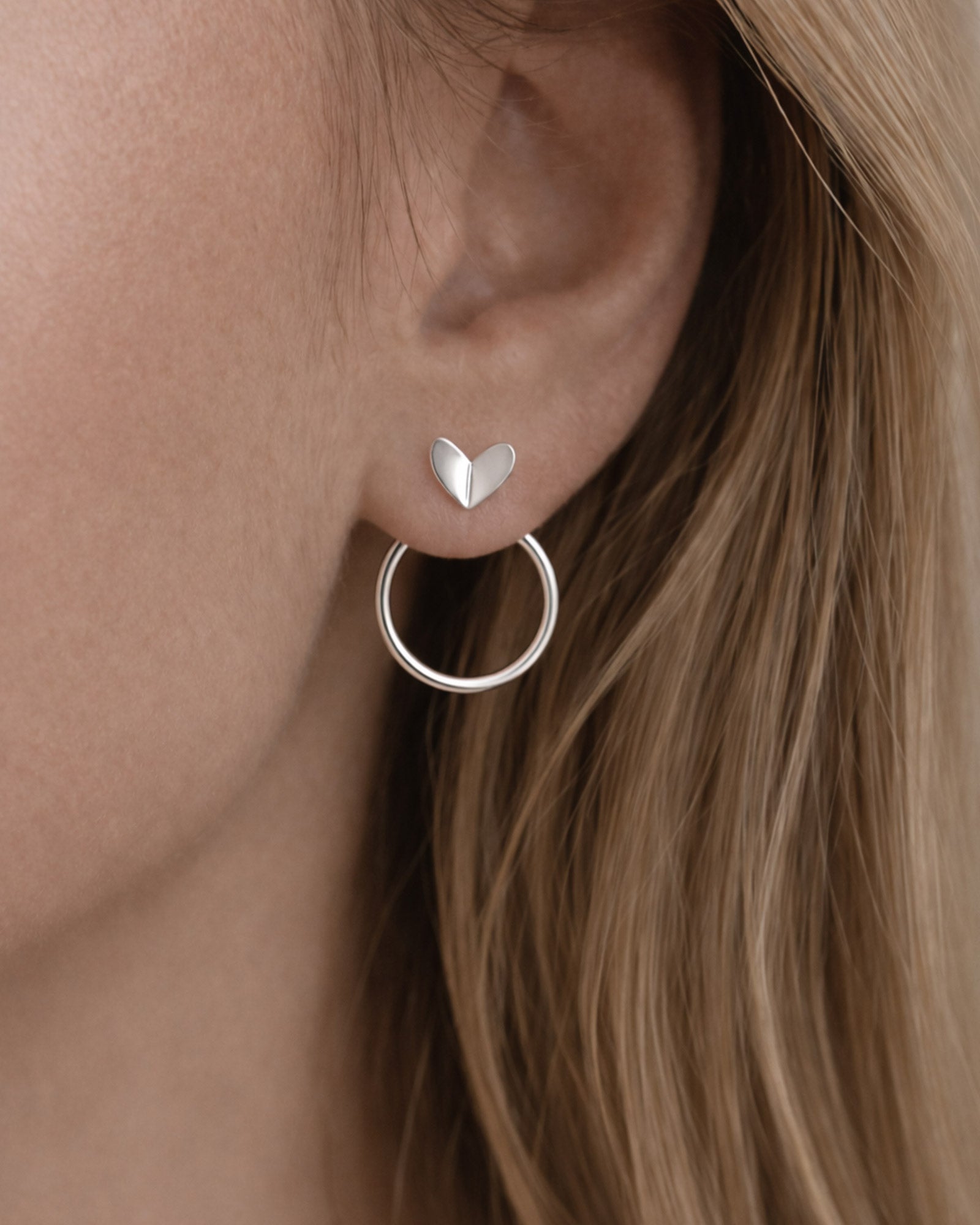 Loveable Øreringe - Sølvbelagt