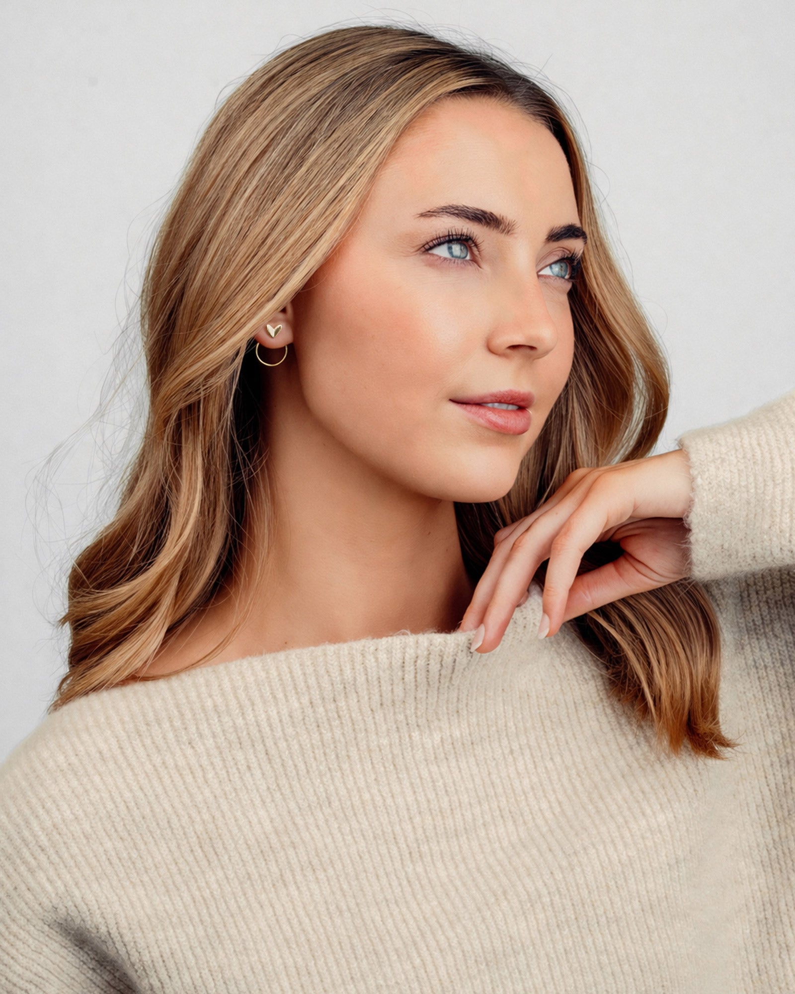 Loveable Øreringe - Sølvbelagt