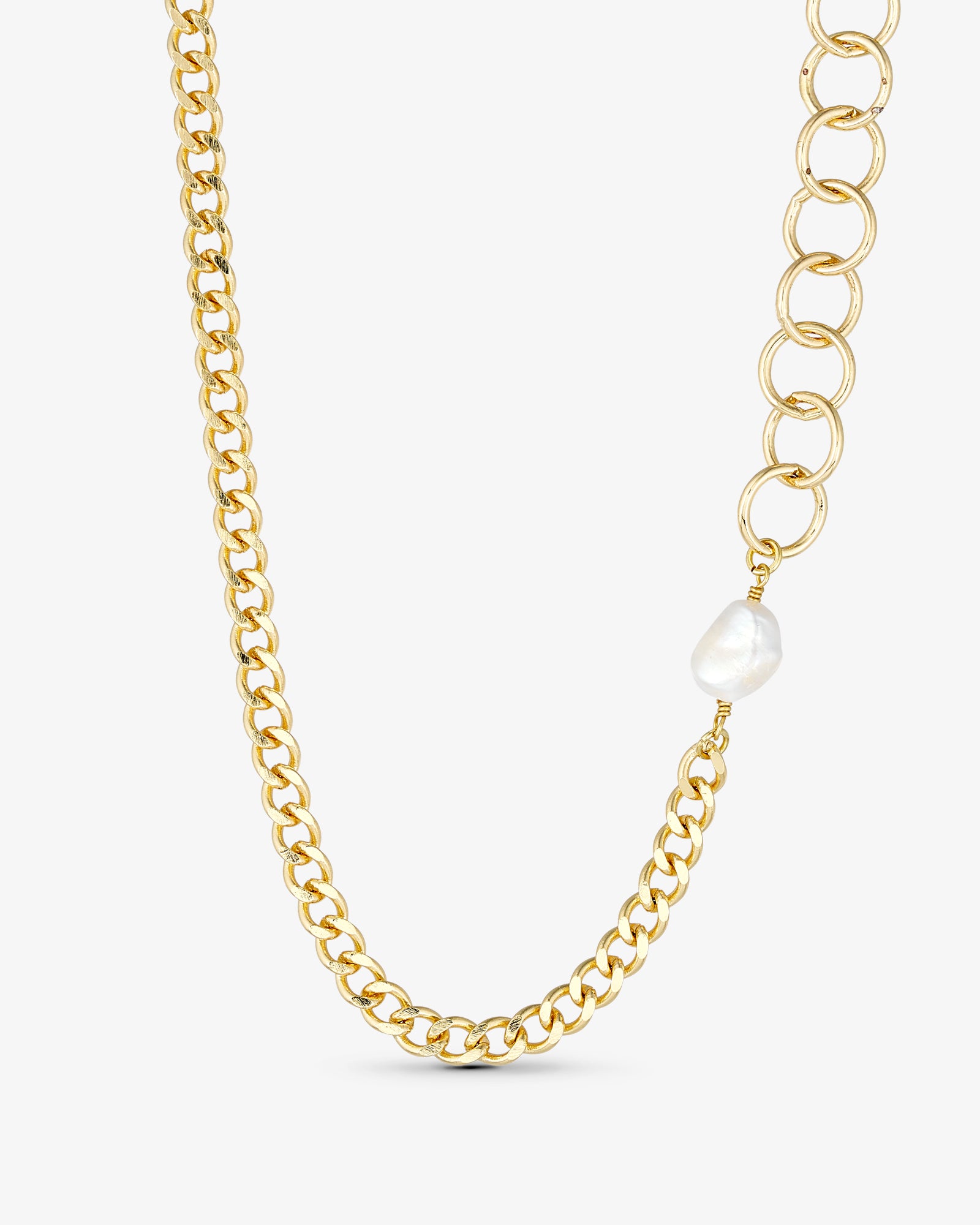 Sally Halskæde - 18 karat forgyldt