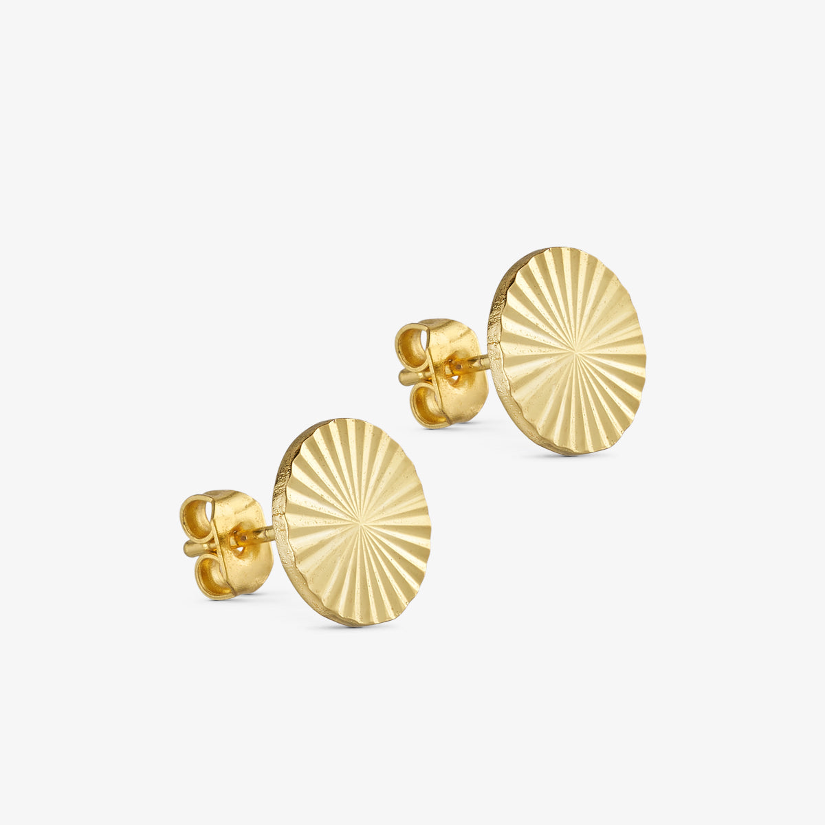 <tc>Scarlett Stud Earrings LARGE - 18 carat gold plated</tc>