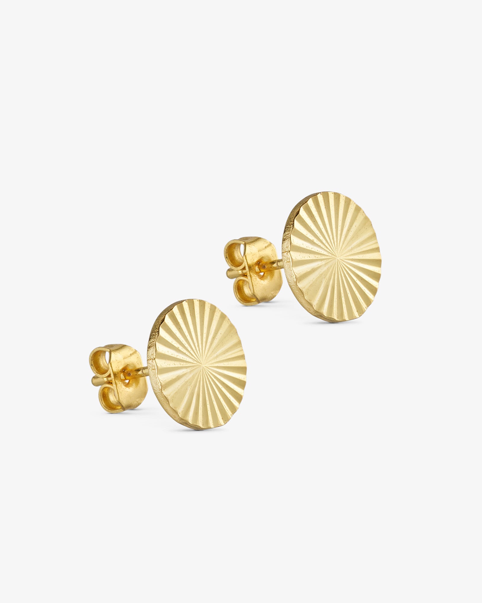 <tc>Scarlett Stud Earrings LARGE - 18 carat gold plated</tc>