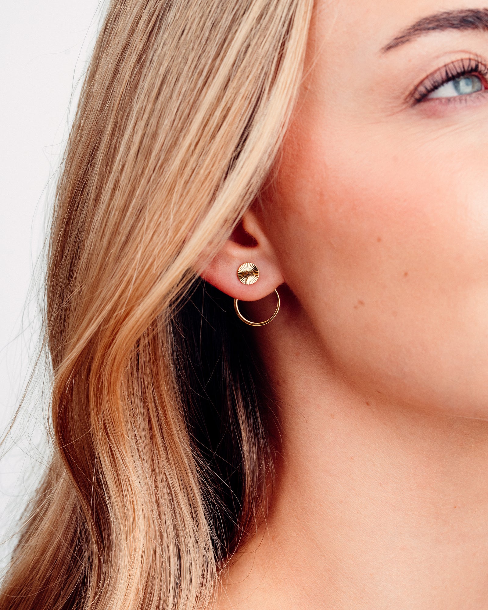 Scarlett Øreringe - 18 karat forgyldt