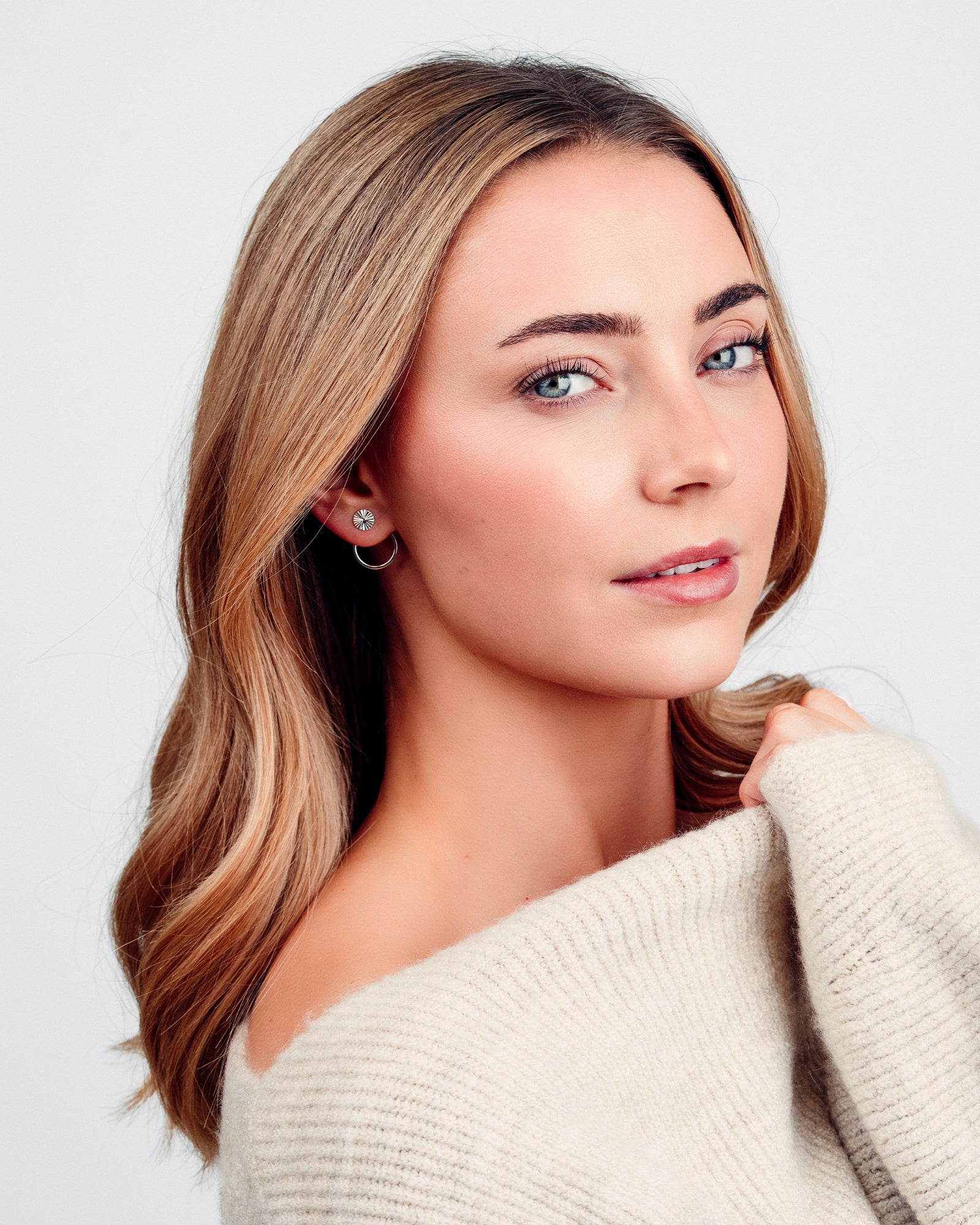 Scarlett Øreringe - Sølvbelagt