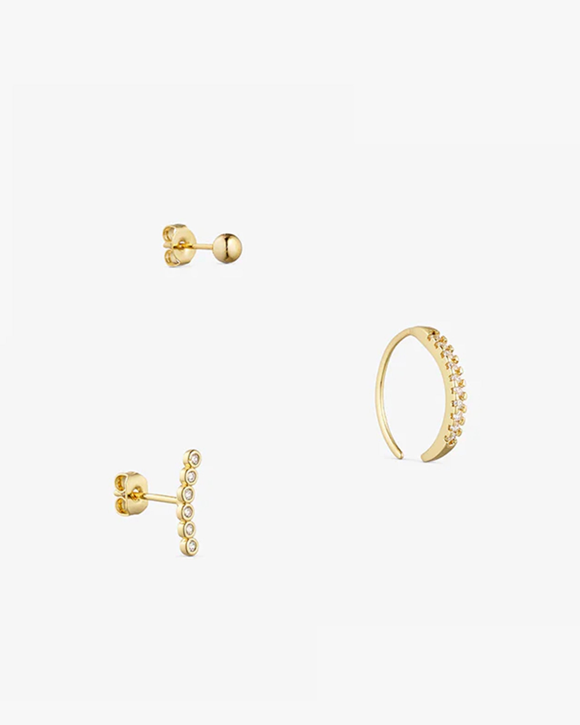 Beate Single Box - 18 karat forgyldt