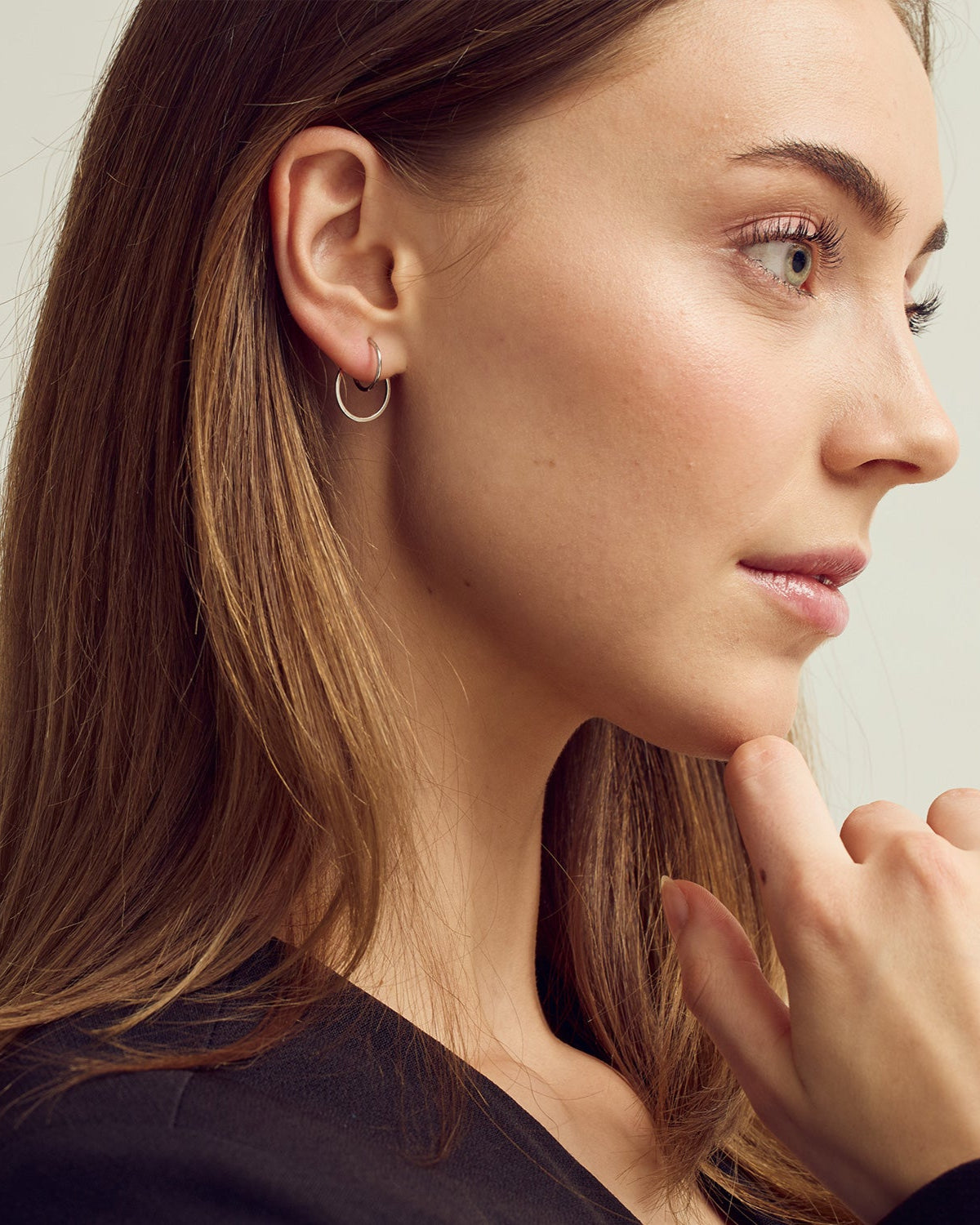 Sharin Earrings - Silver Plated