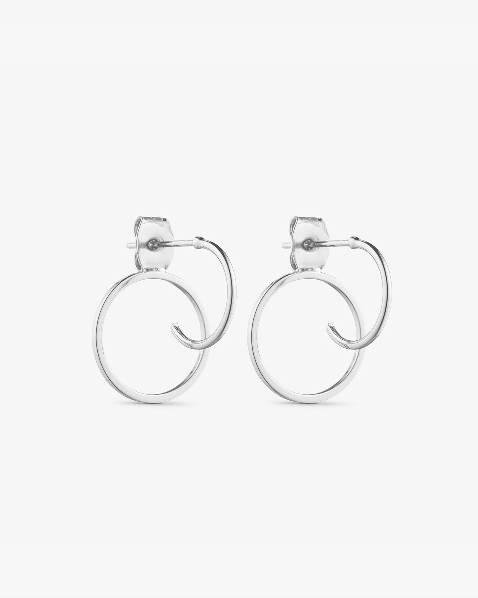 Sharin Earrings - Silver Plated