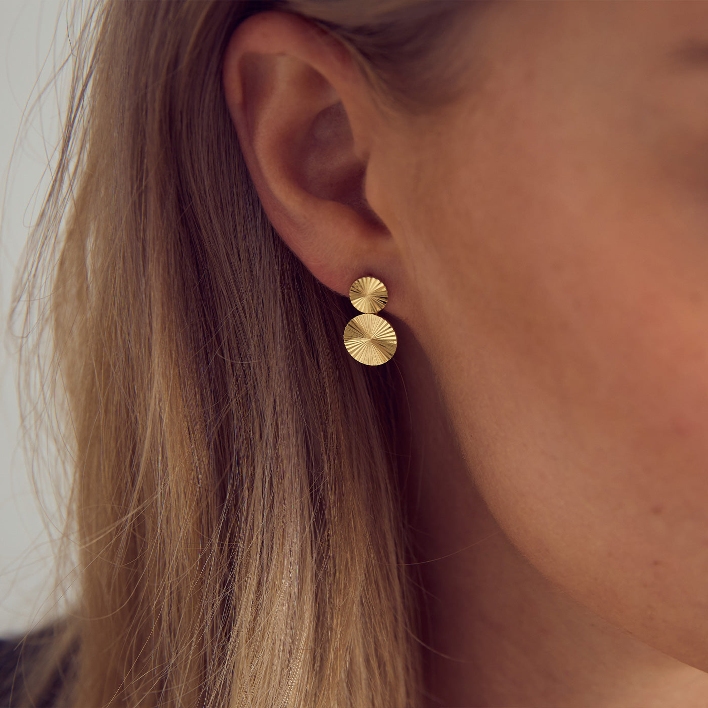 Scarlett Earrings - 18 carat gold plated