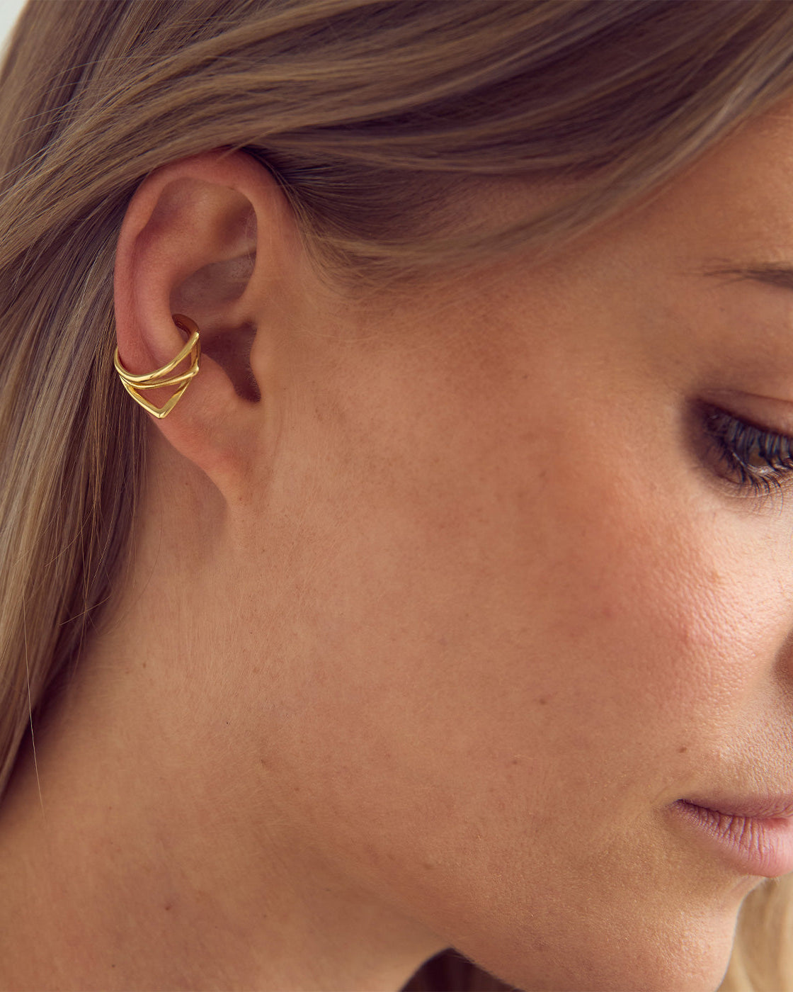 London Earcuff - 18 karats guldpläterad