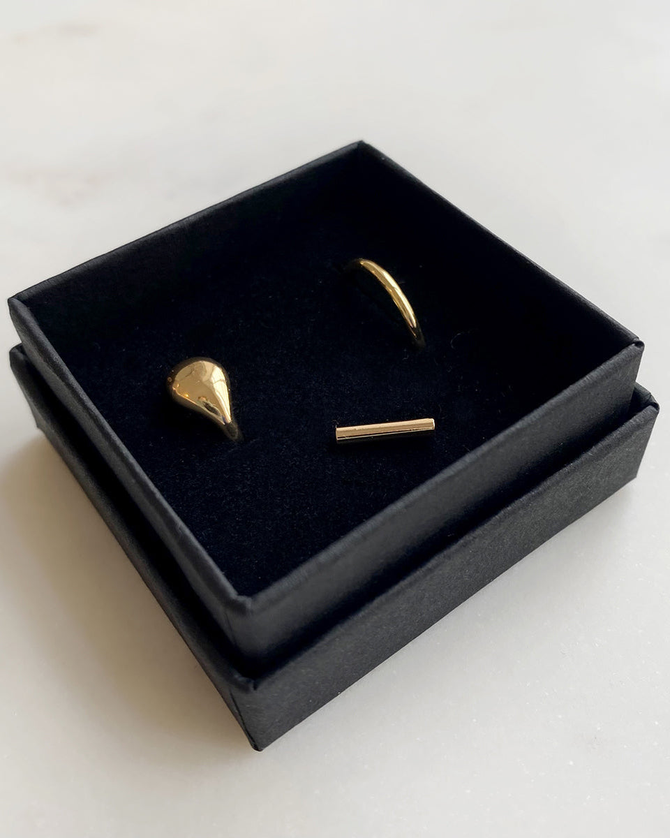 Philipa Single Box - 18 karat forgyldt