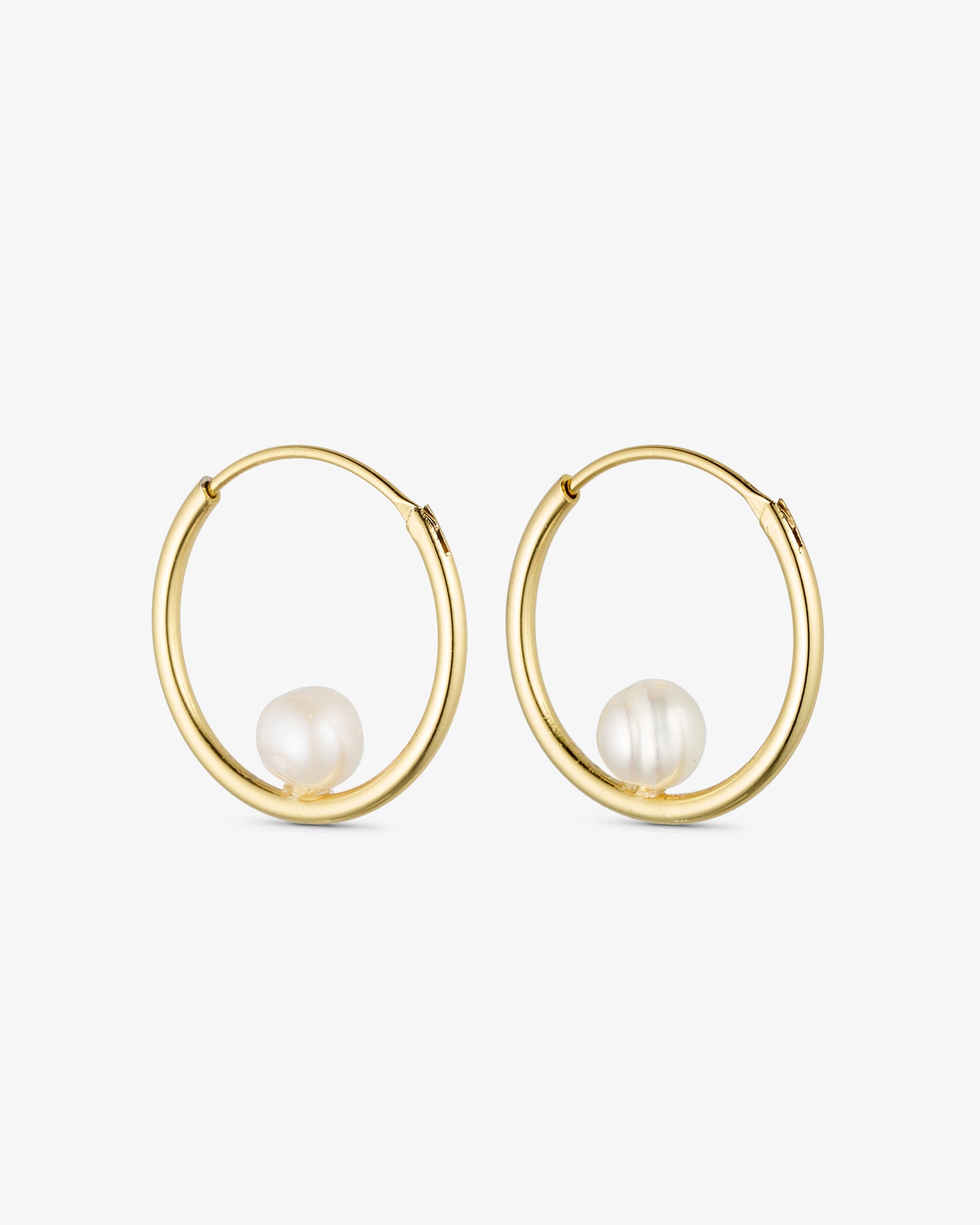 Vega Hoop Earrings - 18 carat gold plated