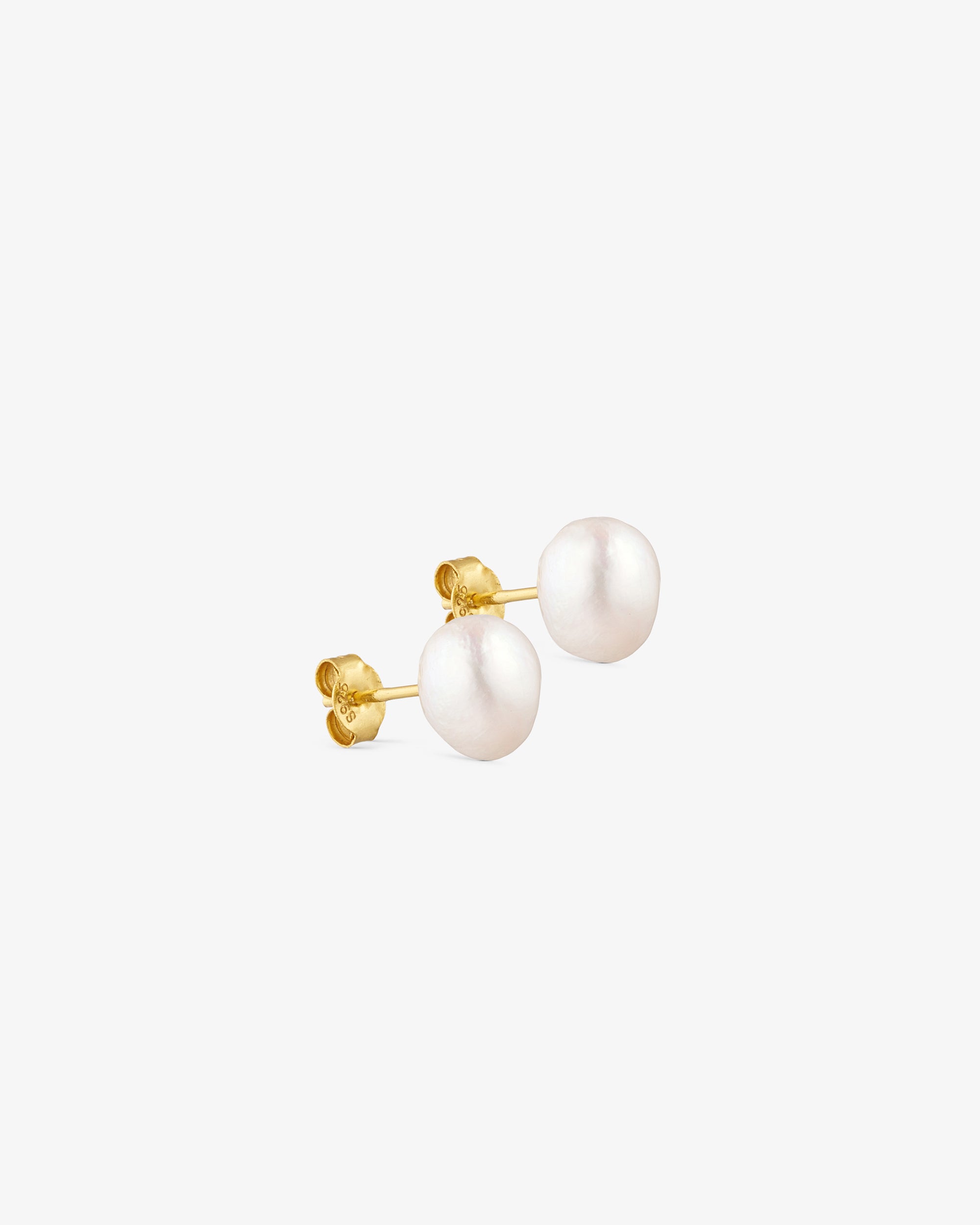 Vega Stud Earrings - 18 carat gold plated