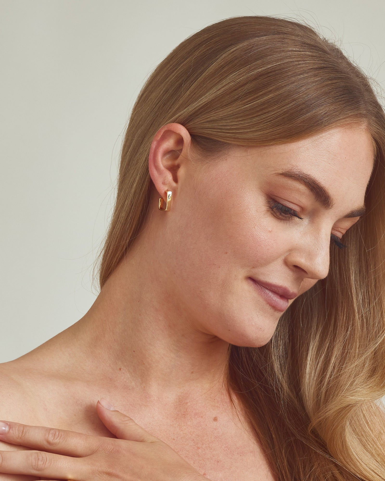 Olivia Earrings - 18 carat gold plated