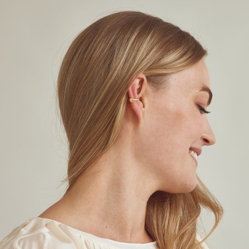 Vilma Earcuff - 18 karat forgyldt