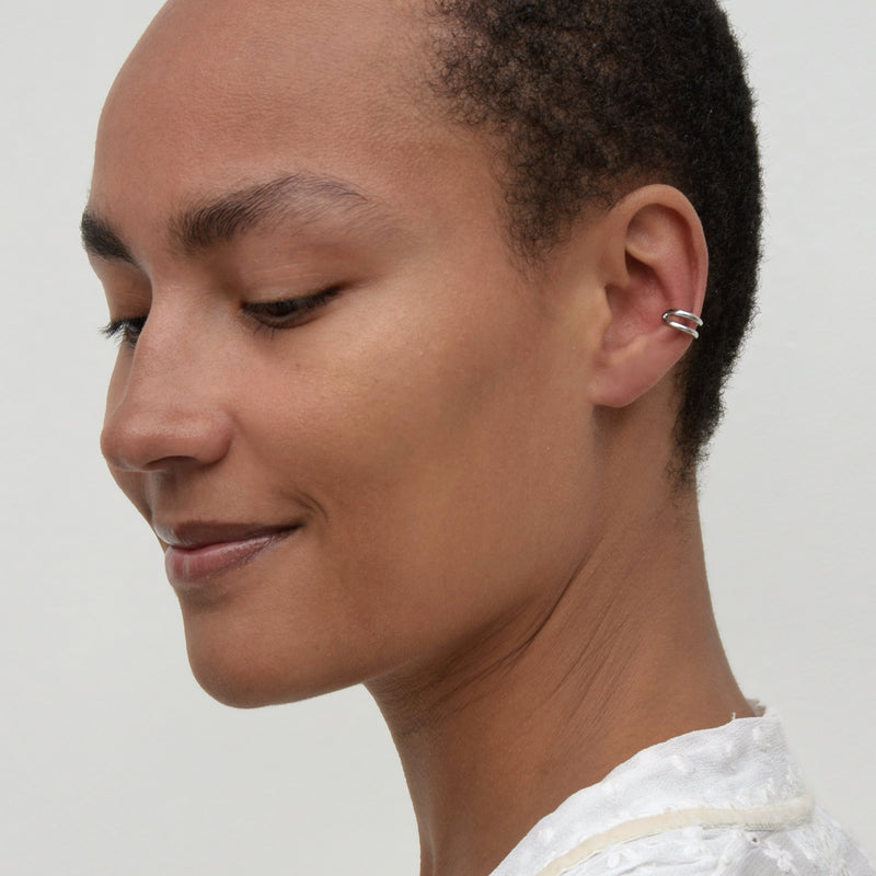 Asta Earcuff - Sølvbelagt