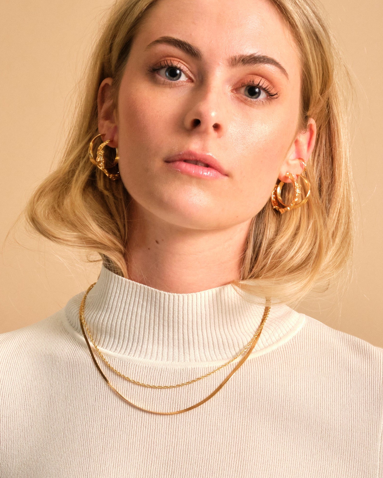 Marie Halskæde - 18 karat forgyldt