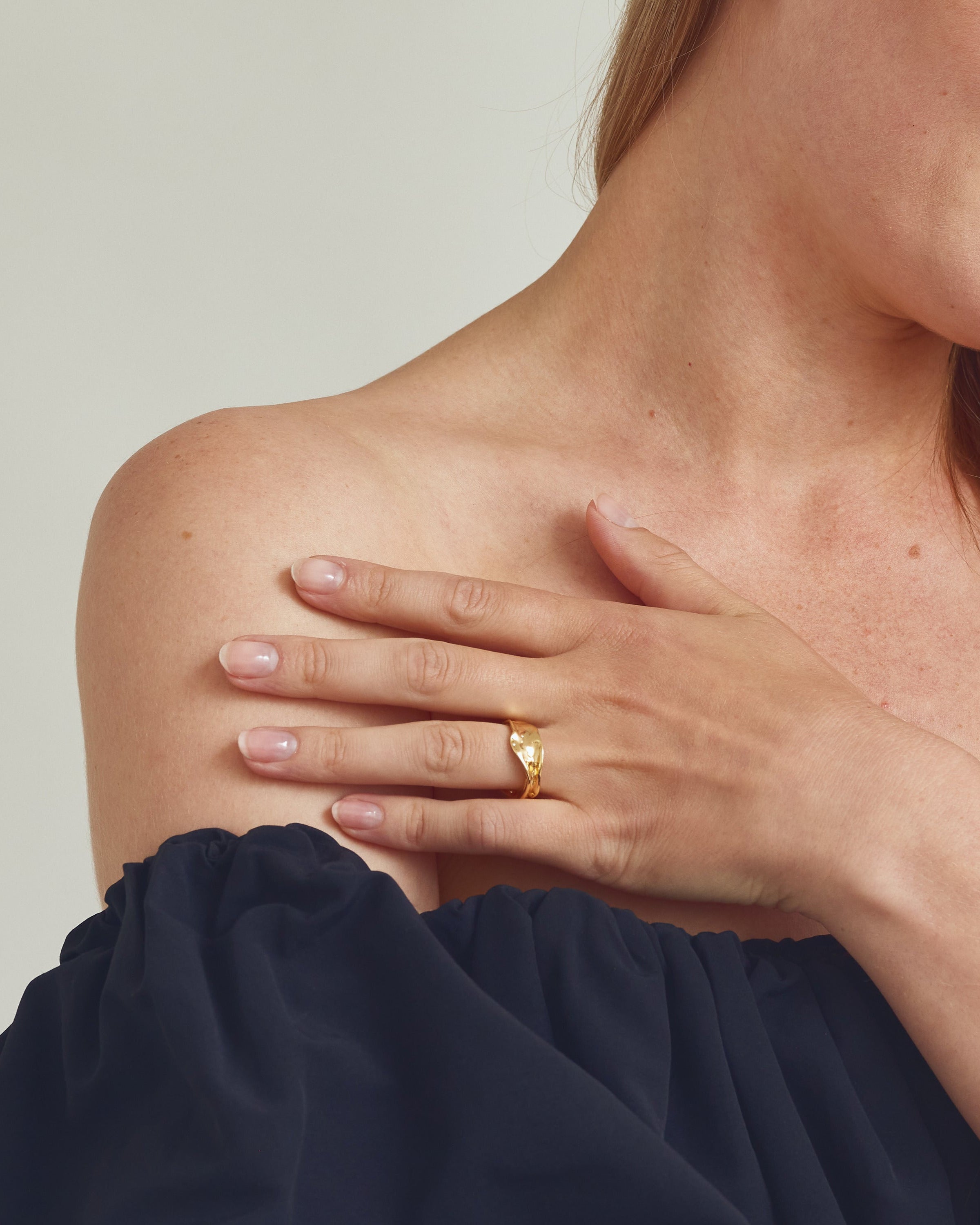 Ofelia Ring - 18 karat forgyldt
