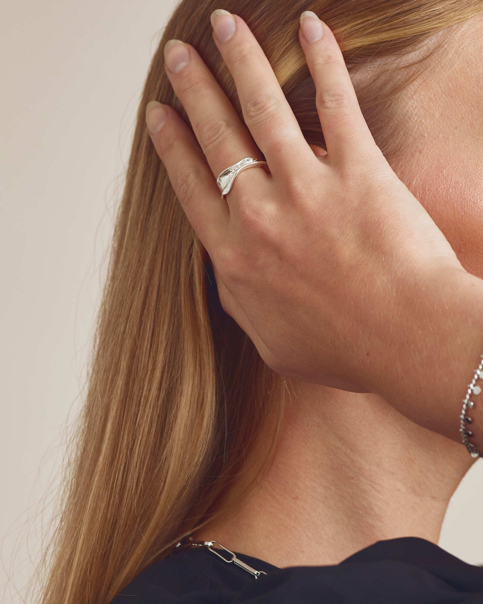 Ofelia Ring - Silver Plated