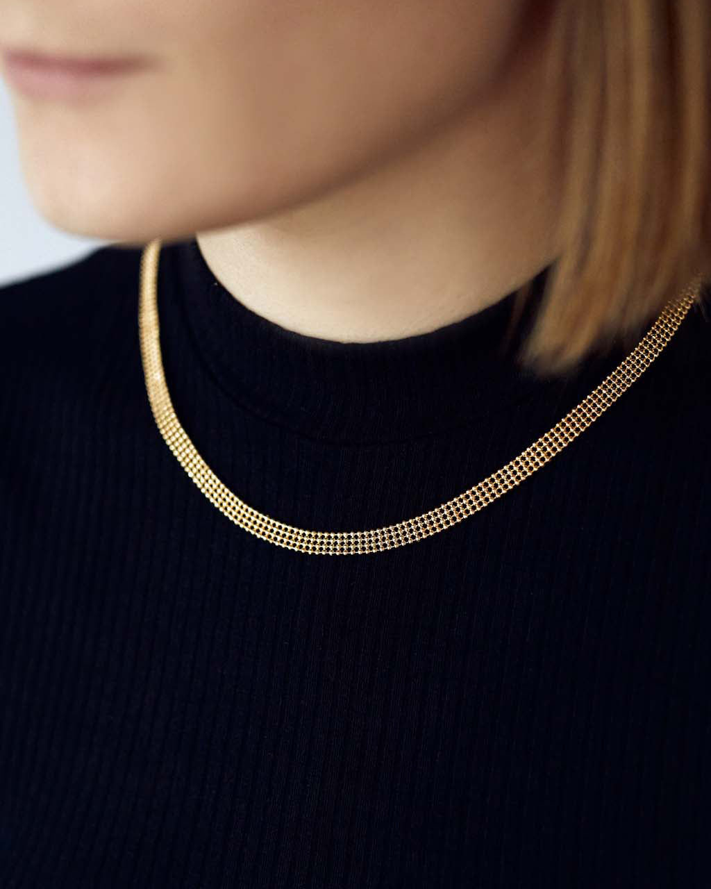 <tc>Smyckesset - Eden Halsband / Eden Armband / Scarlett Örhängen - 18 karat guldpläterad</tc>