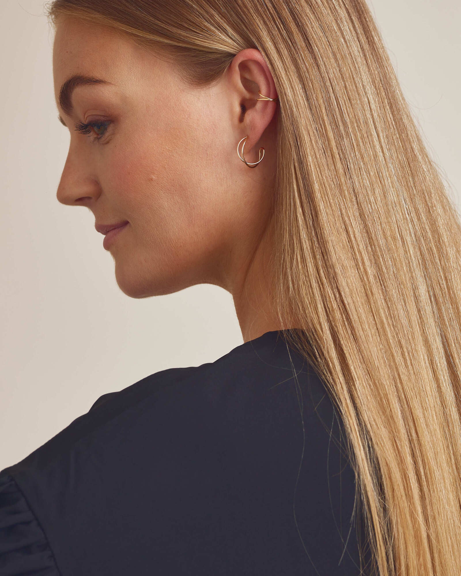 Mia Earcuff - 18 karat forgyldt
