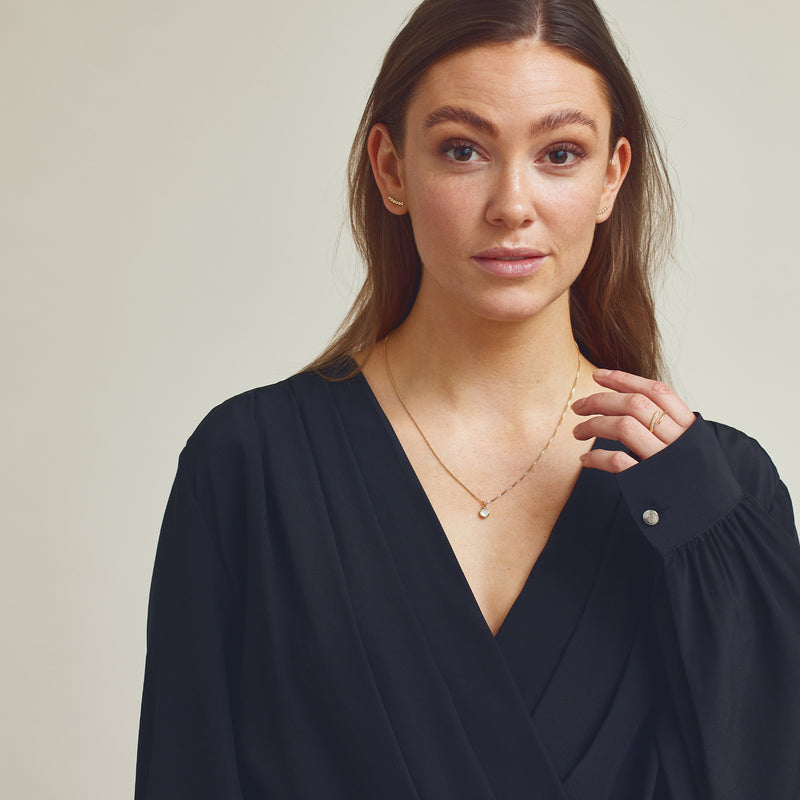 Elin Ring - Zirkonia - 18 karat forgyldt